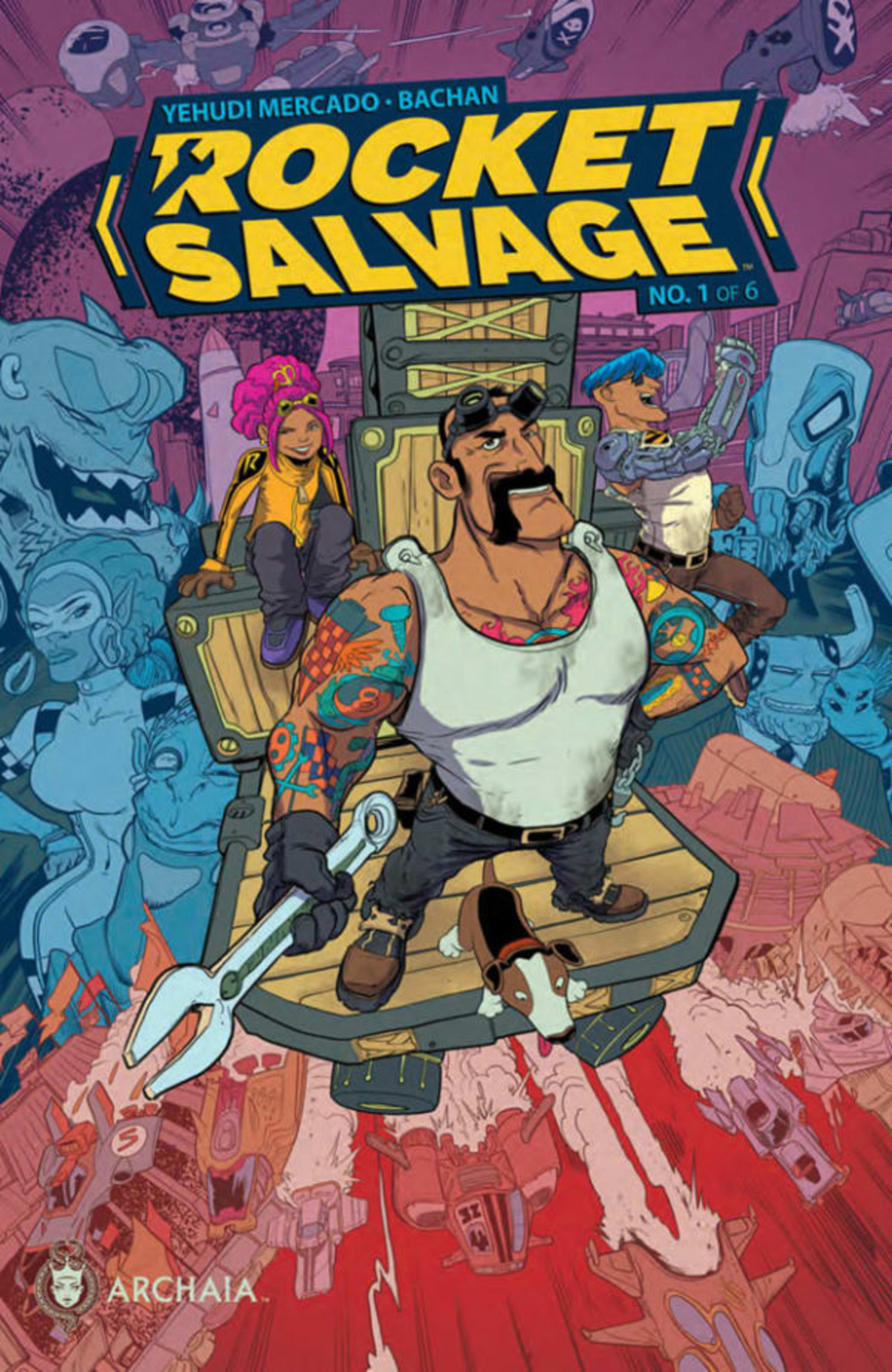 Rocket Salvage cover — © Boom! Studios