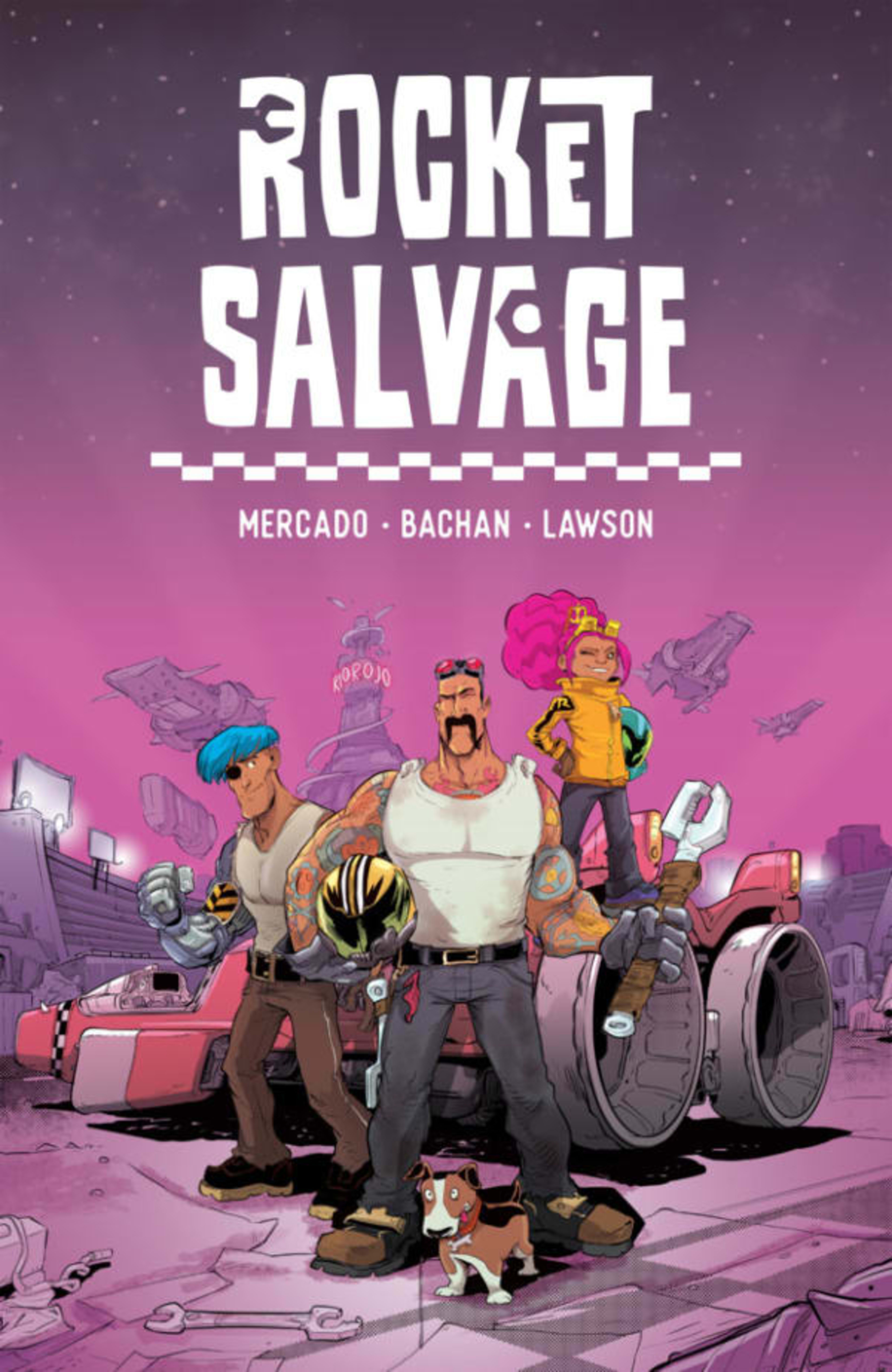 Rocket Salvage cover — © Lion Forge Comics