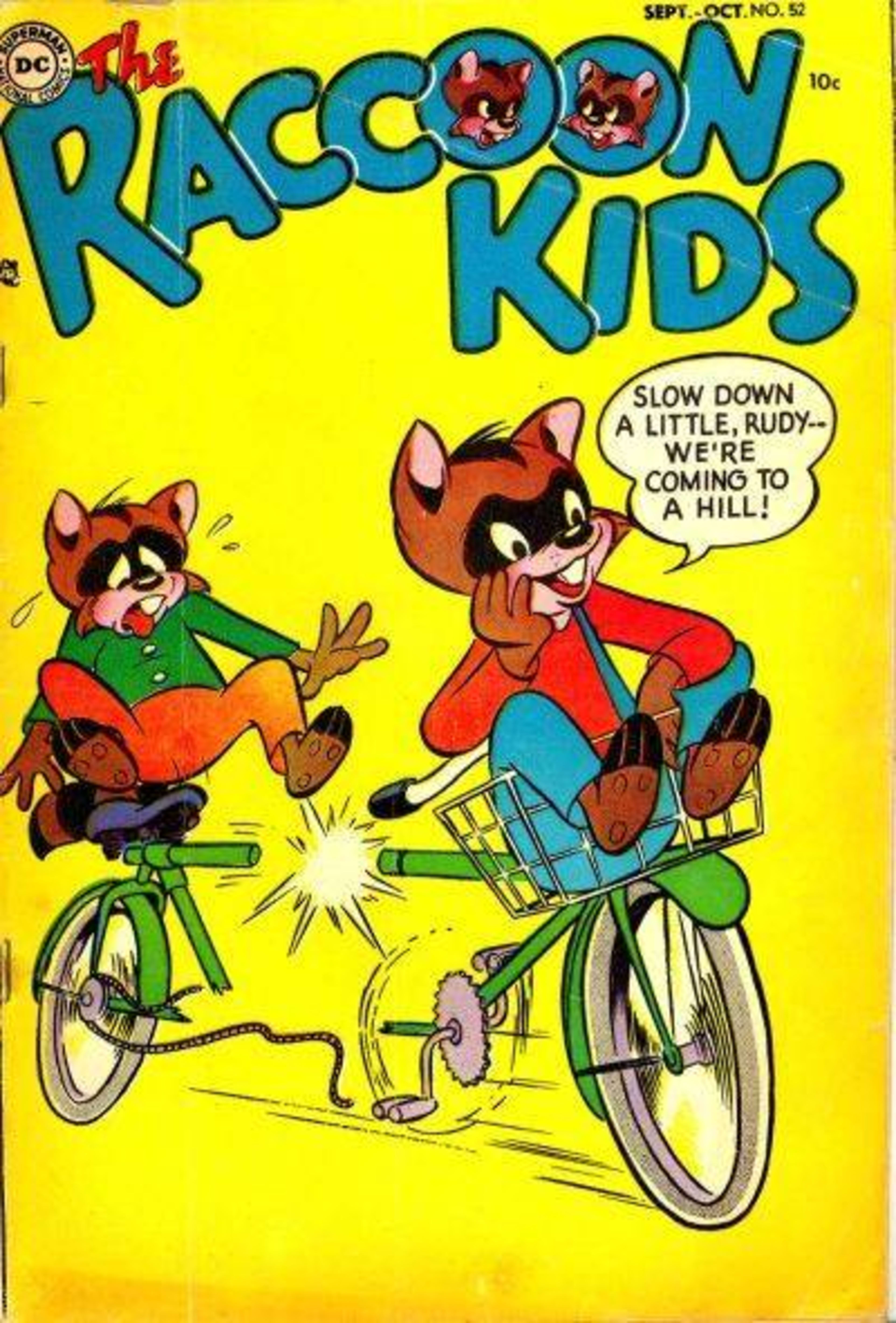 The Raccoon Kids cover — © DC Comics