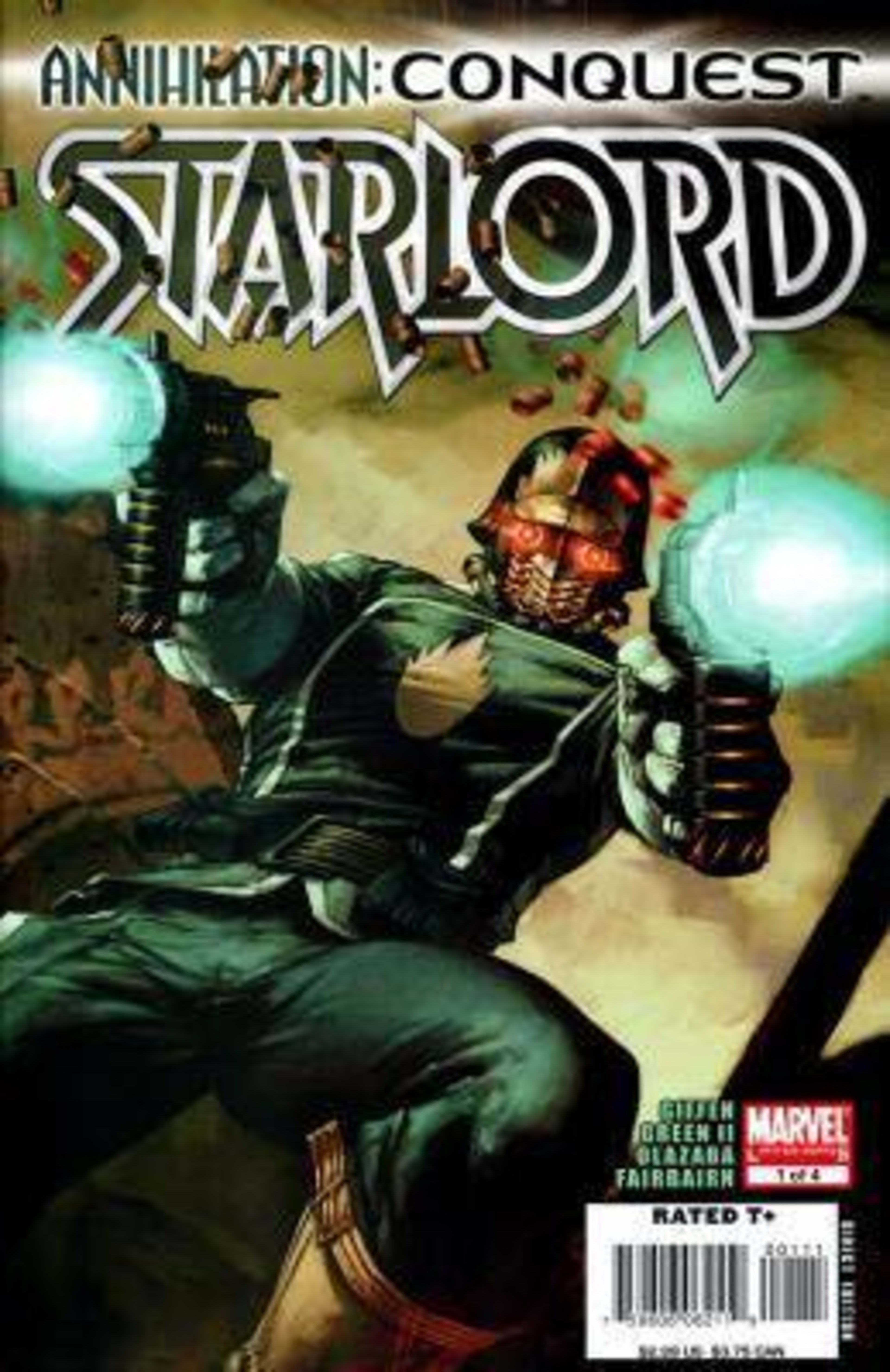 Annihilation: Conquest - Starlord cover — © Marvel