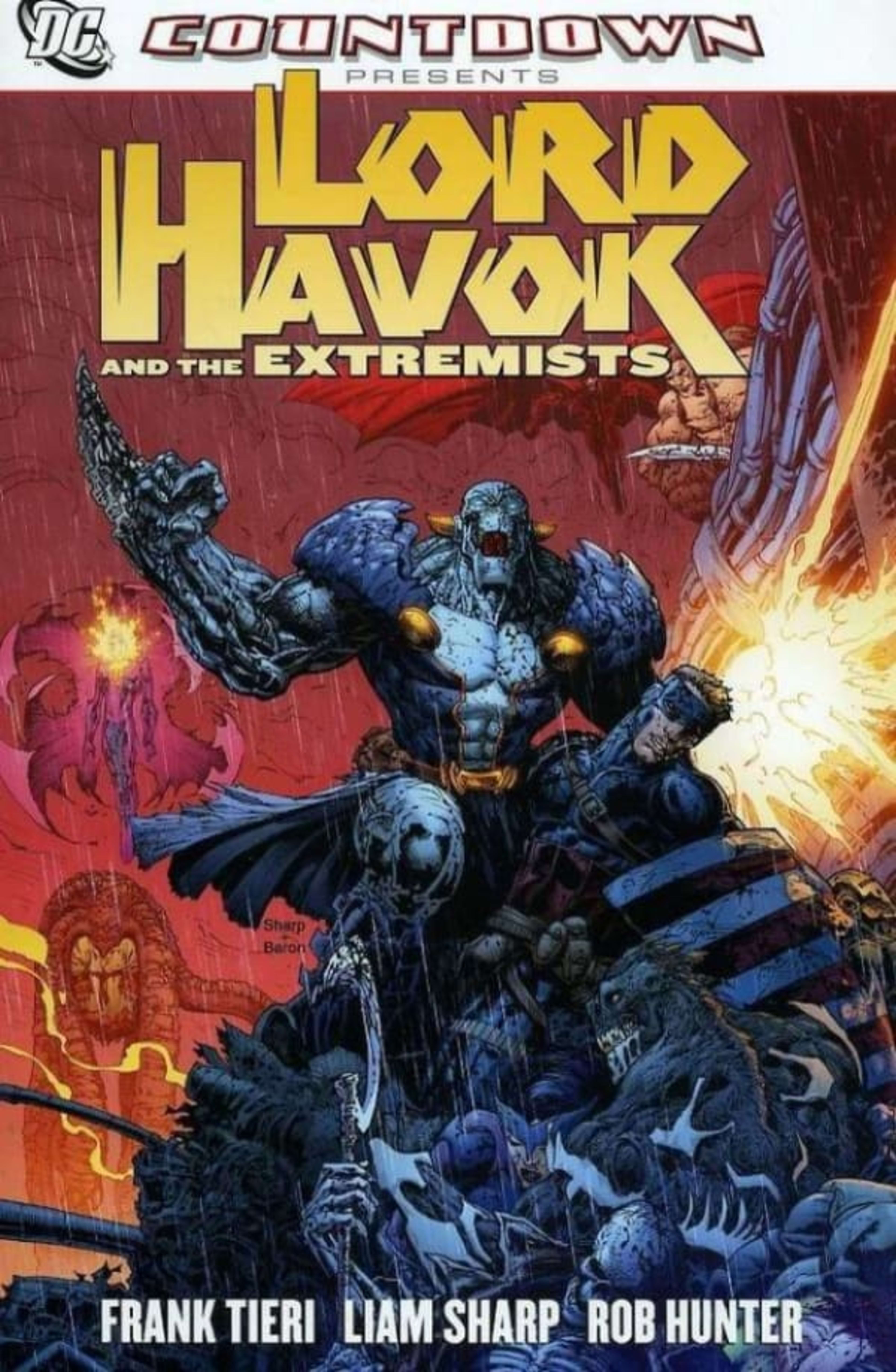 Countdown Presents: Lord Havok and the Extremists cover — © DC Comics