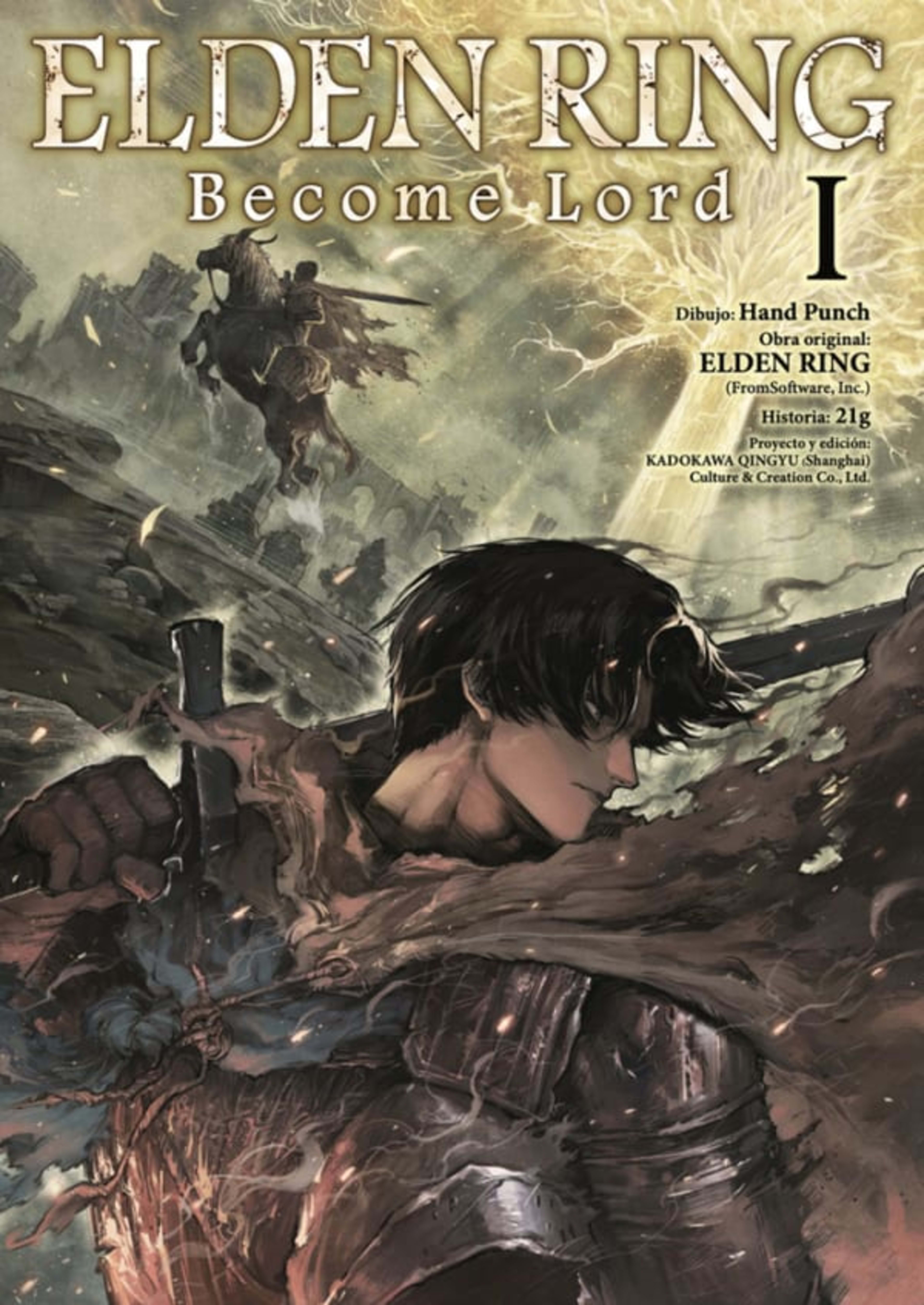 Elden Ring: Become Lord cover — © Norma Editorial
