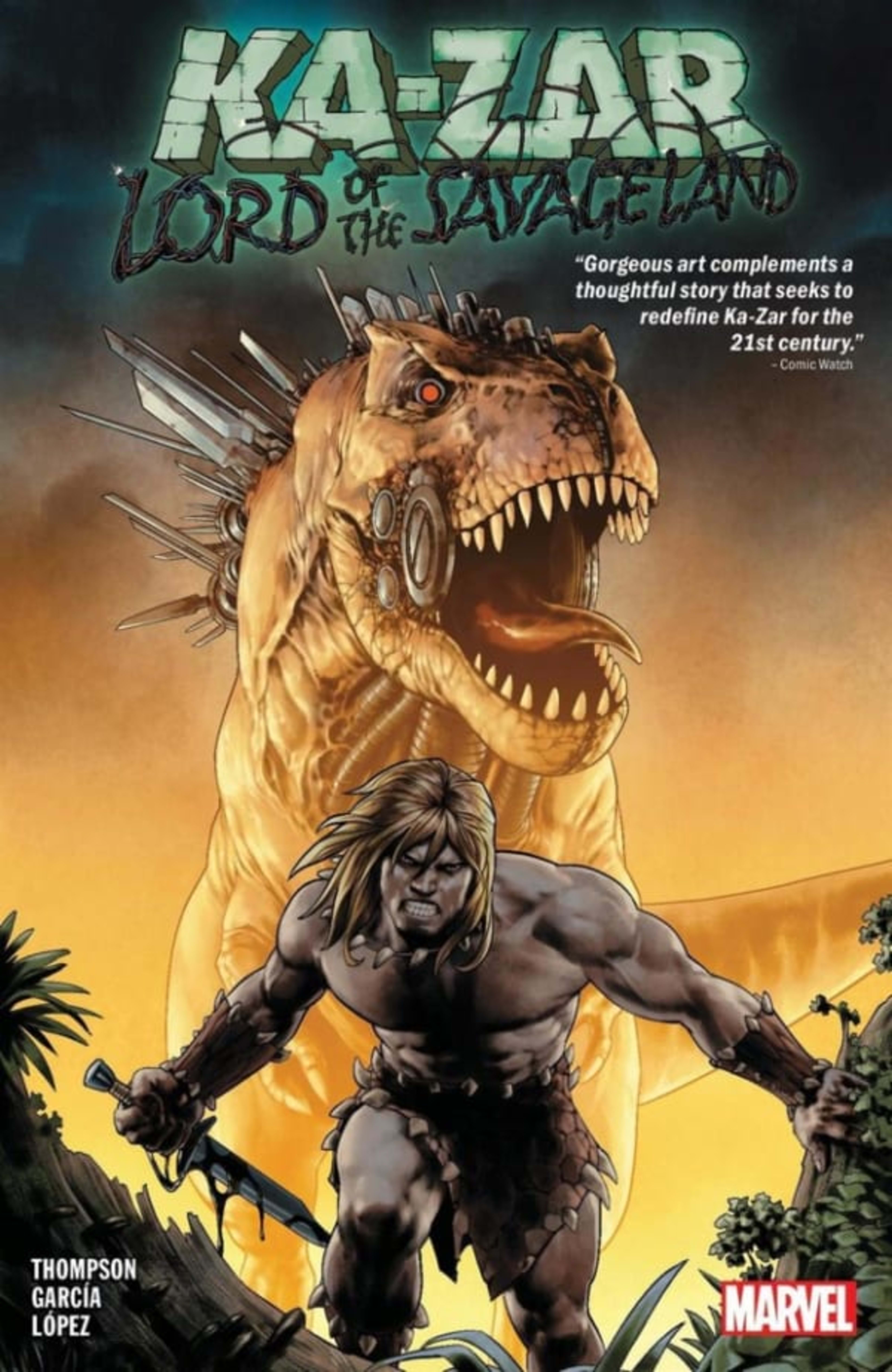 Ka-Zar: Lord of the Savage Land cover — © Marvel