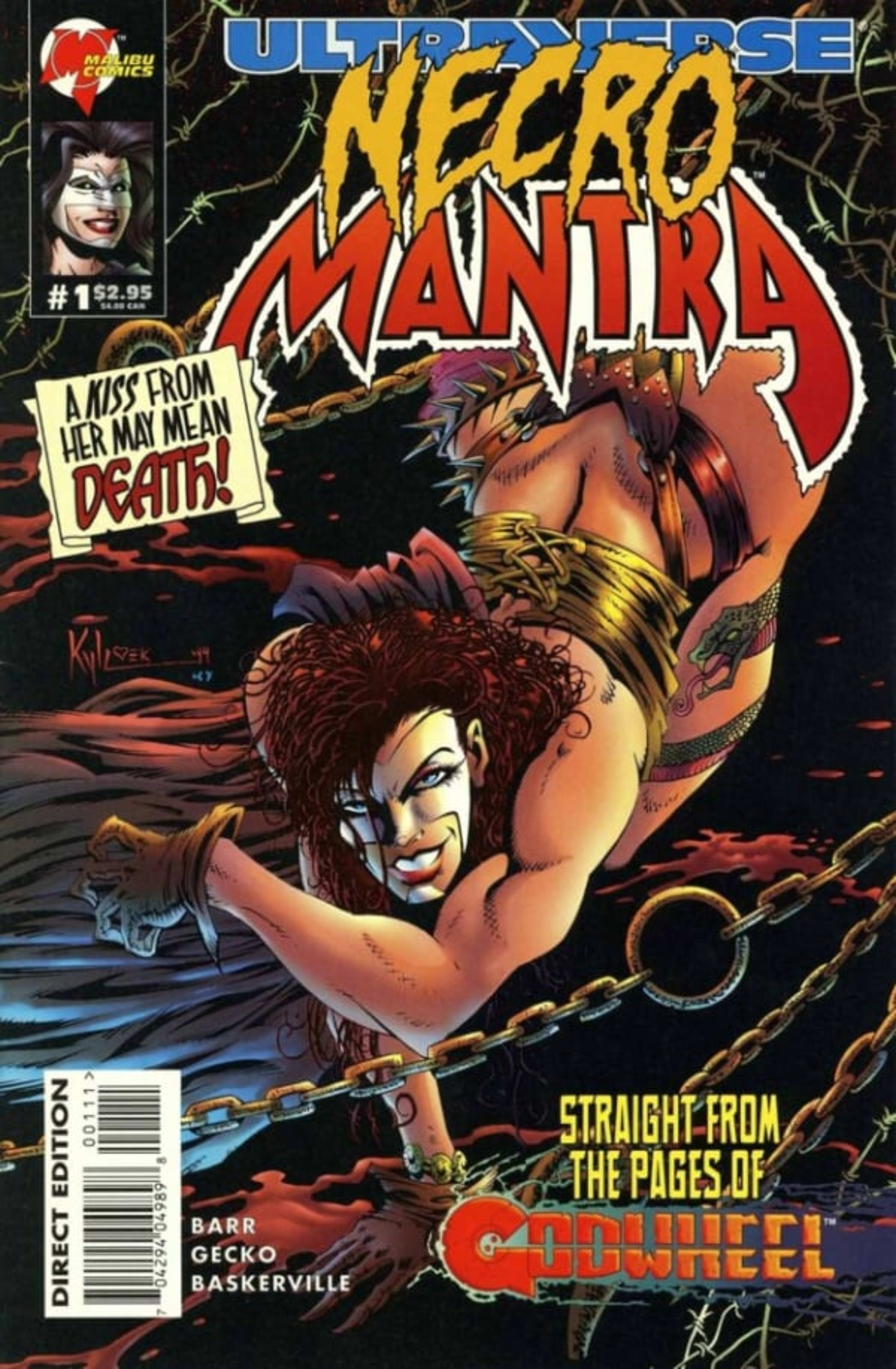 Lord Pumpkin/Necromantra cover — © Malibu
