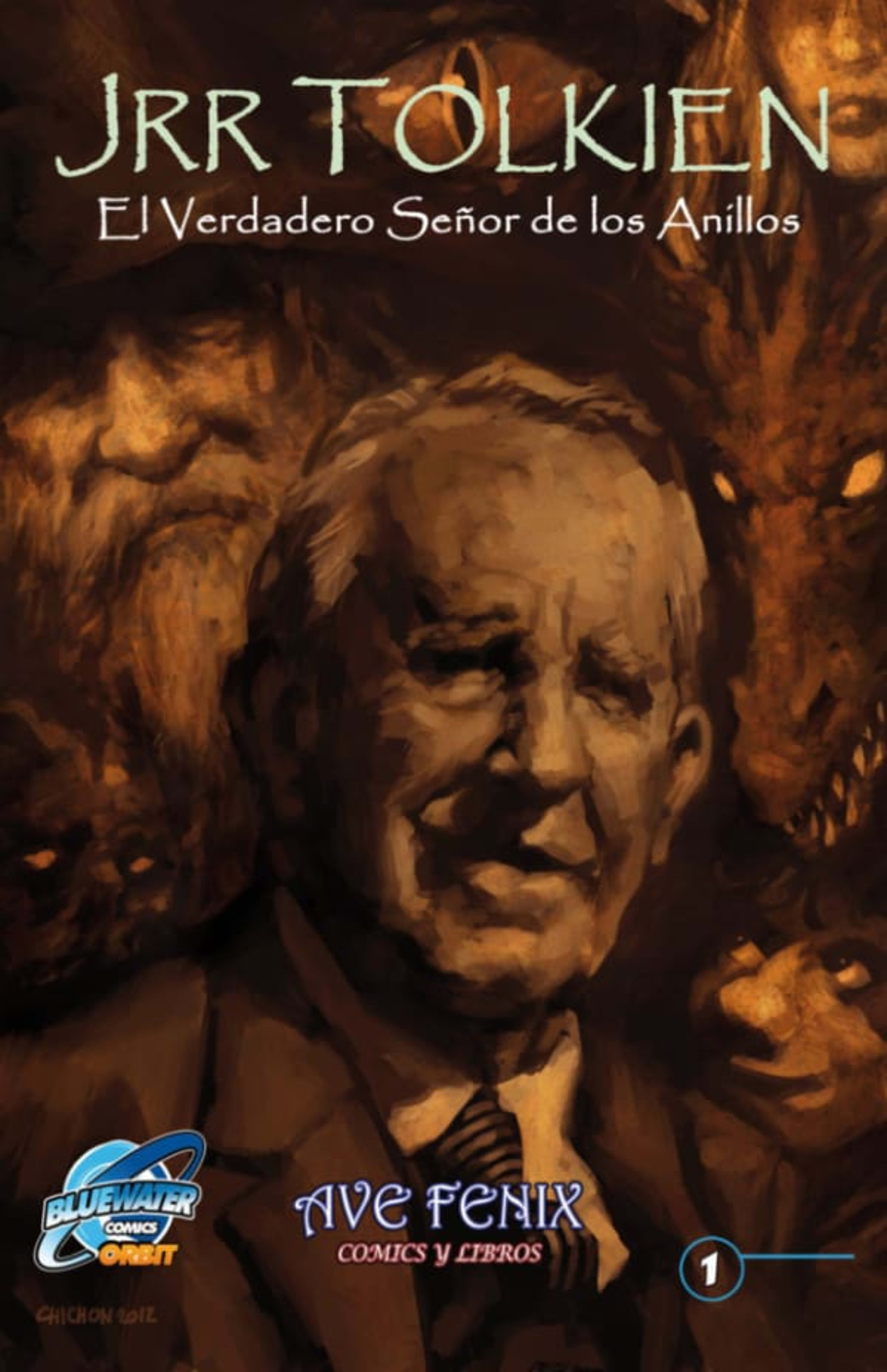 Orbit: JRR Tolkien - The True Lord of the Rings cover — © Ave Fenix Comics y Libros