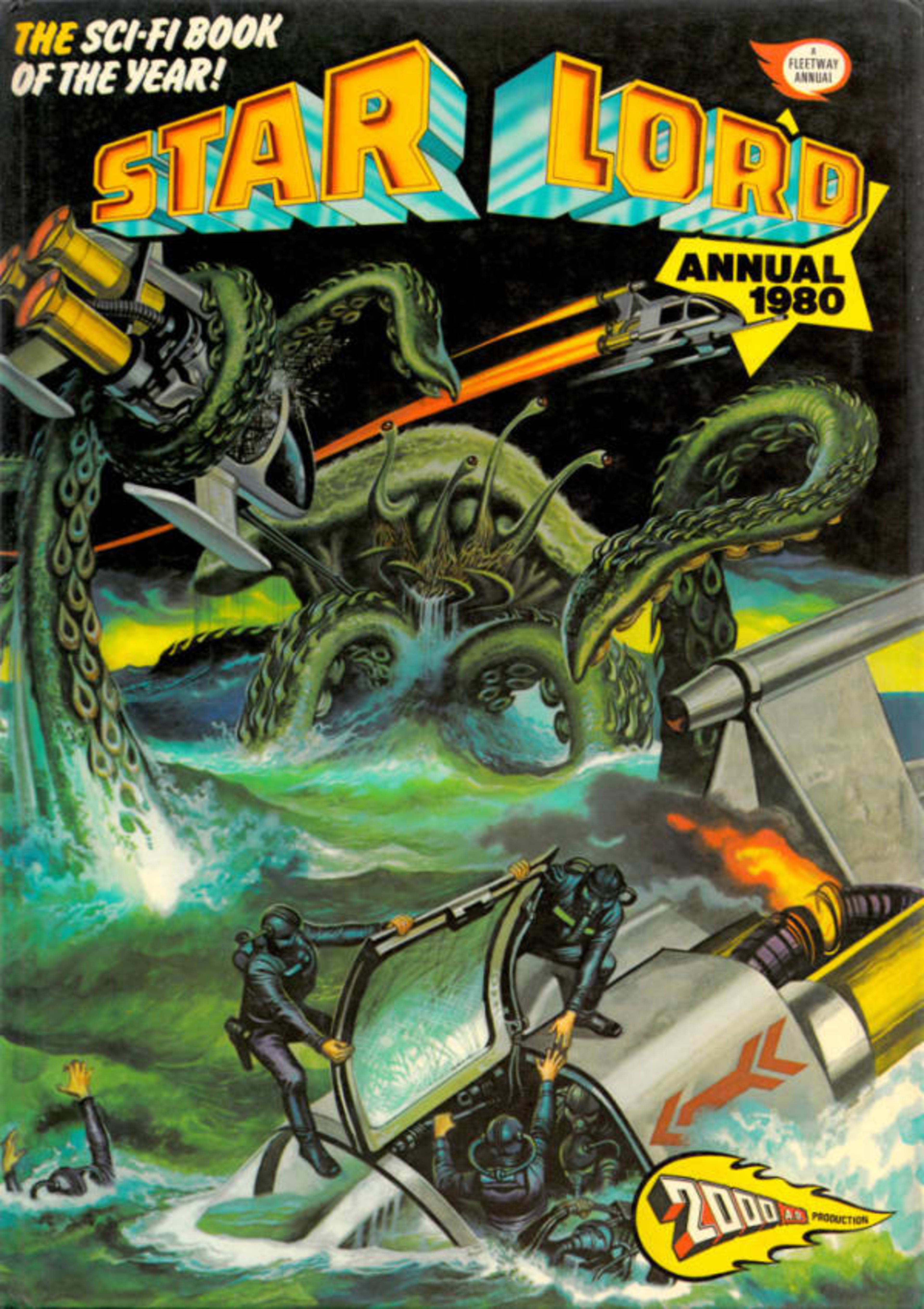 Starlord Annual cover — © Fleetway