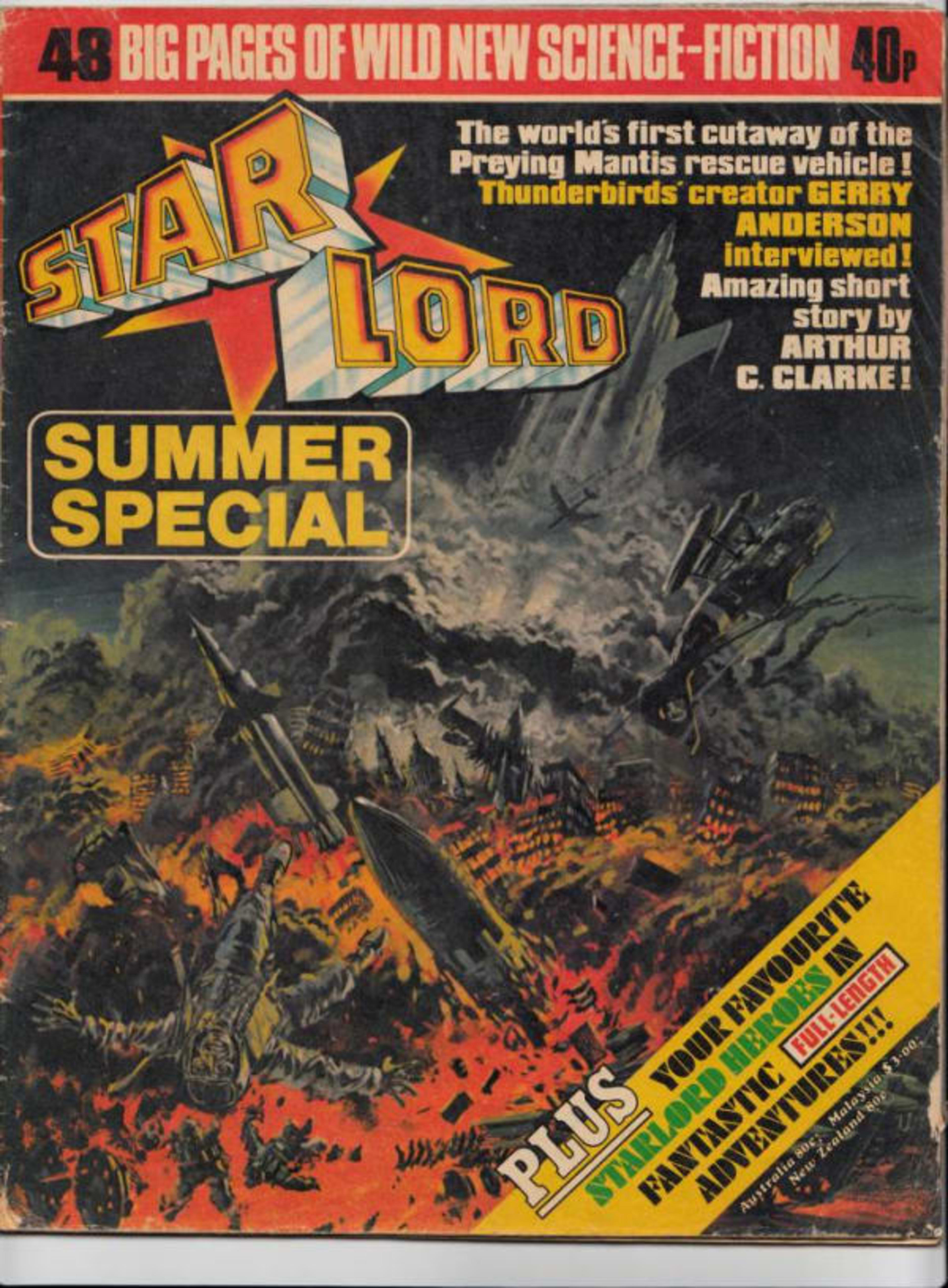 Starlord Summer Special cover — © IPC Magazines Ltd.