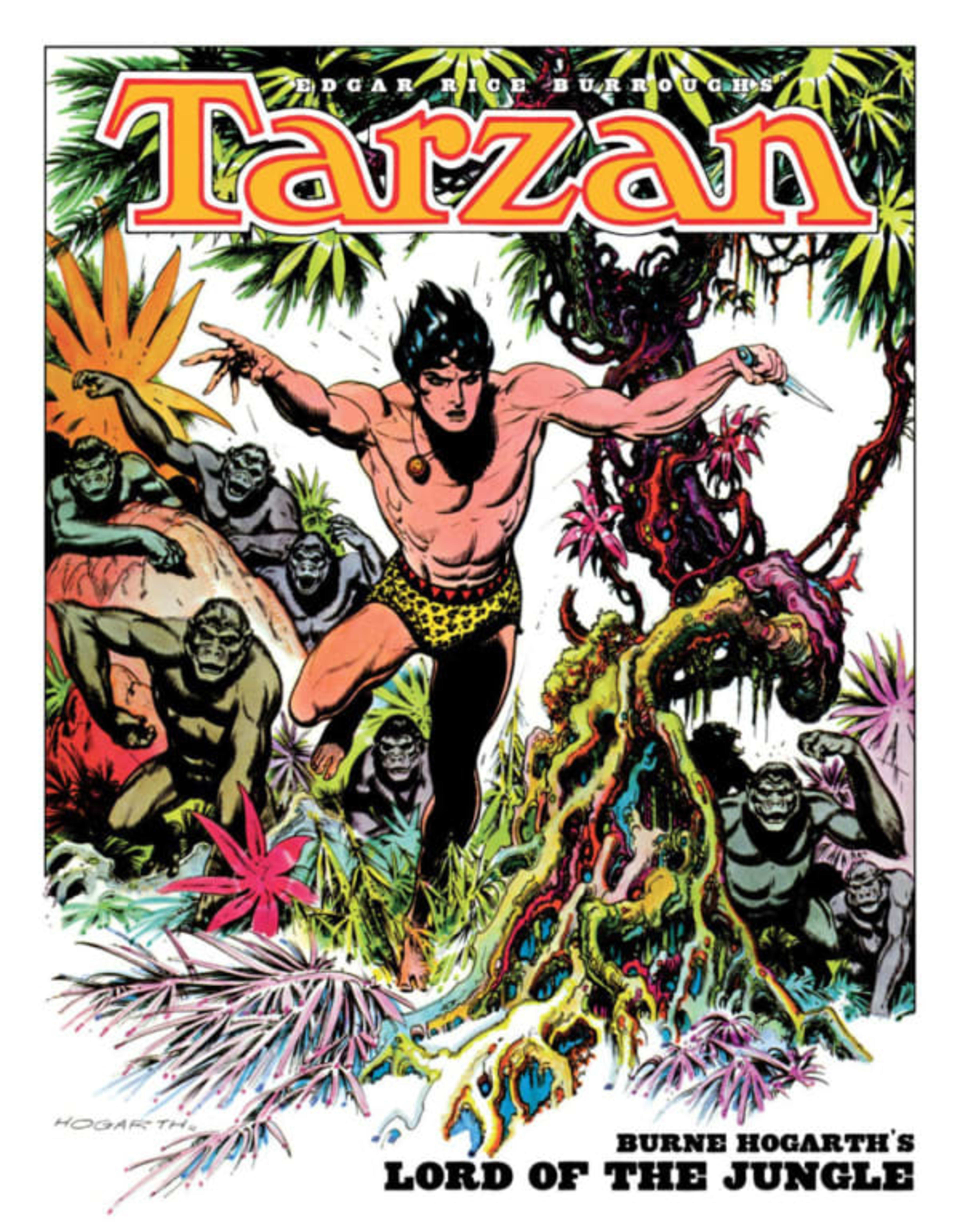 Tarzan: Burne Hogarth's Lord of the Jungle cover — © Dark Horse Comics