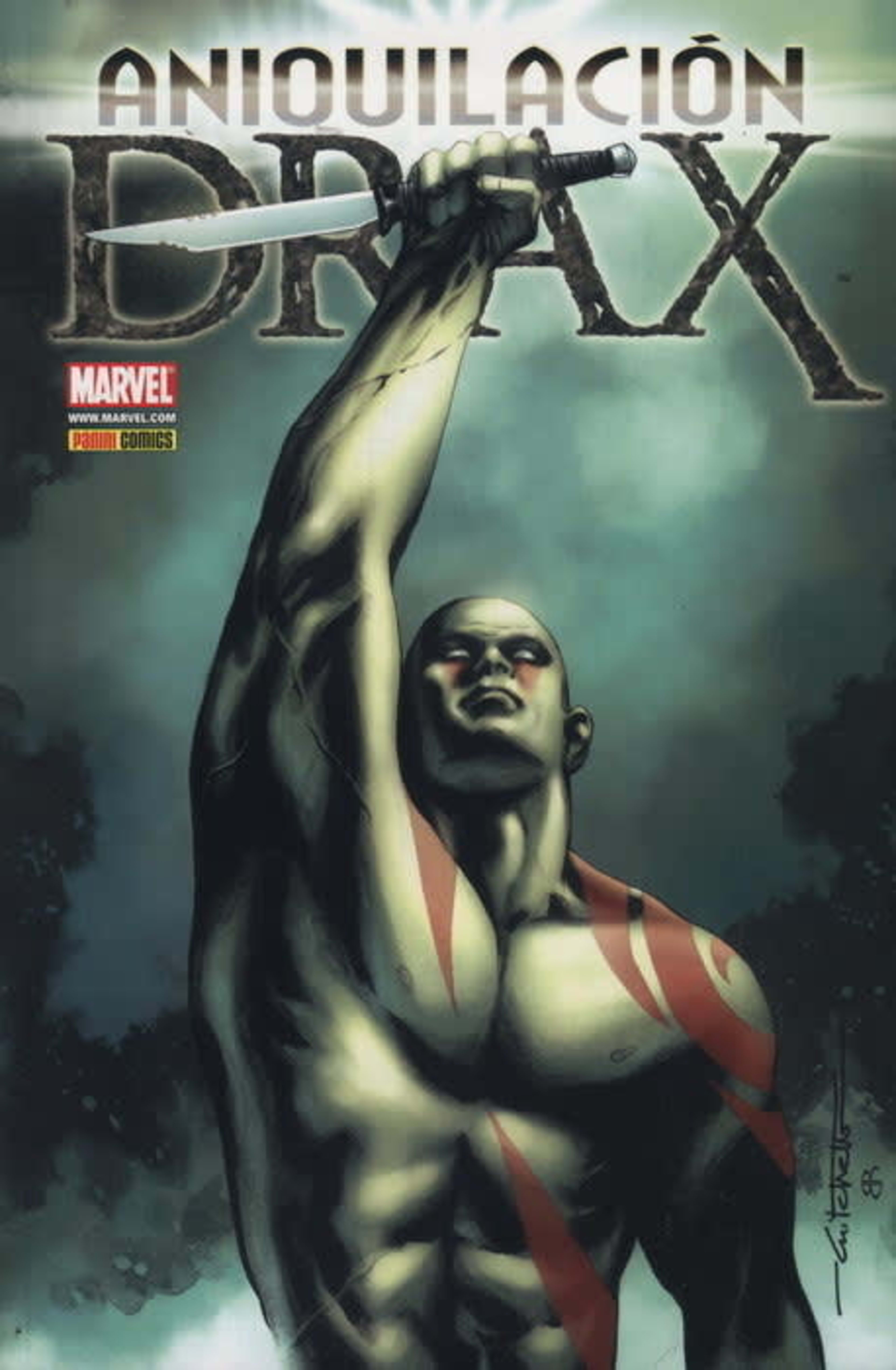 Aniquilación: Drax cover — © Panini España