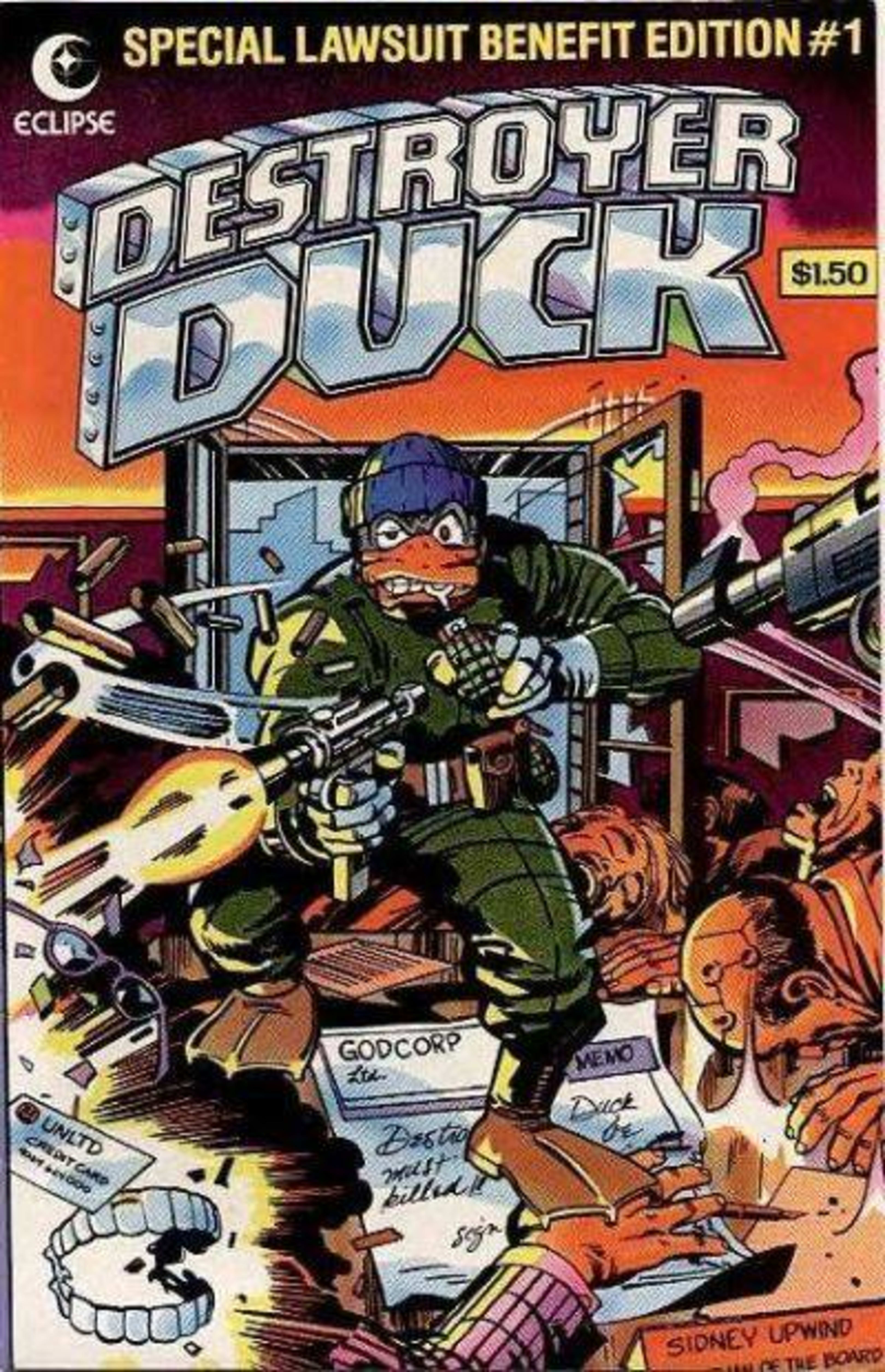 Destroyer Duck cover — © Eclipse