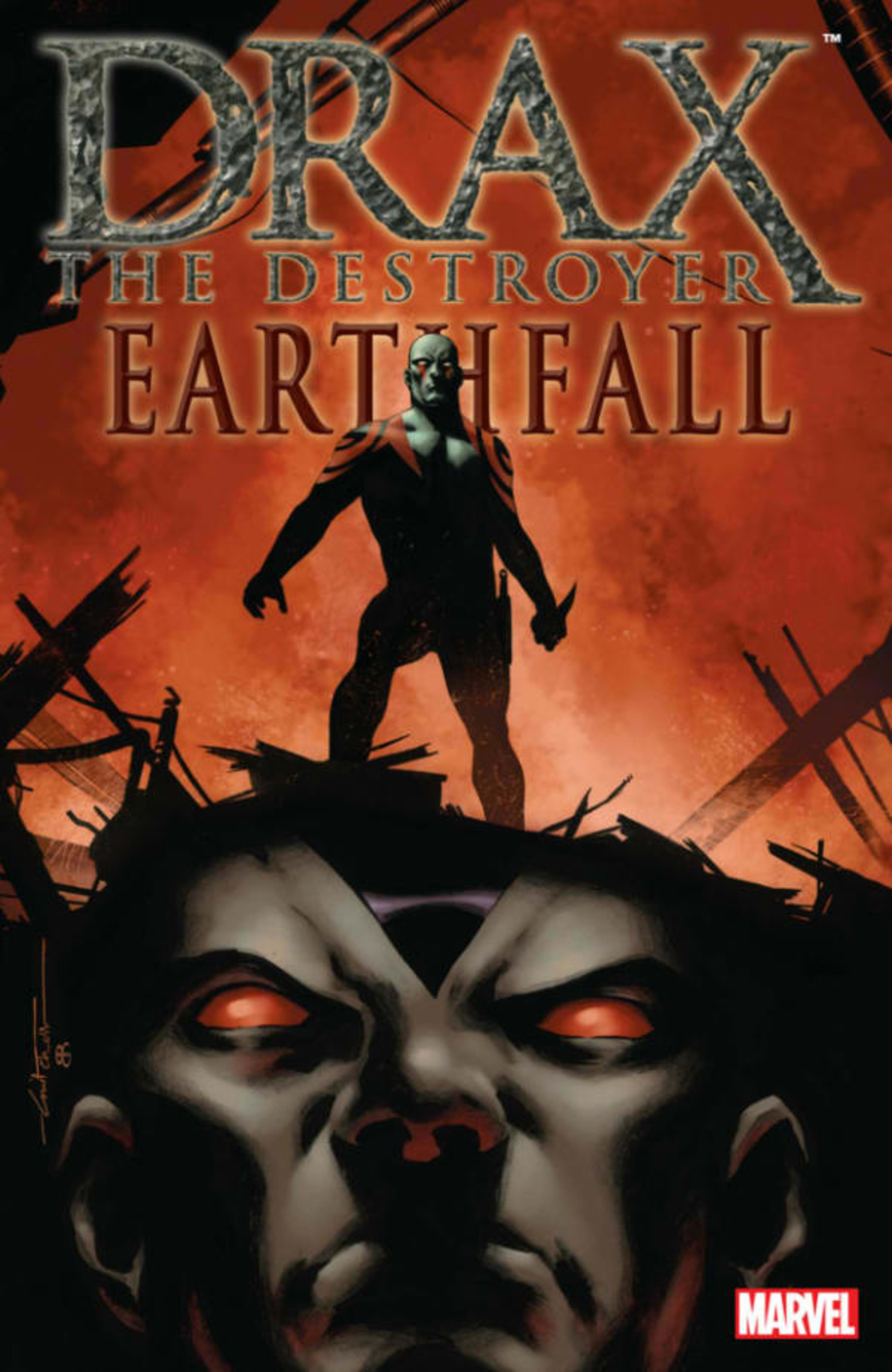 Drax the Destroyer: Earthfall cover — © Marvel