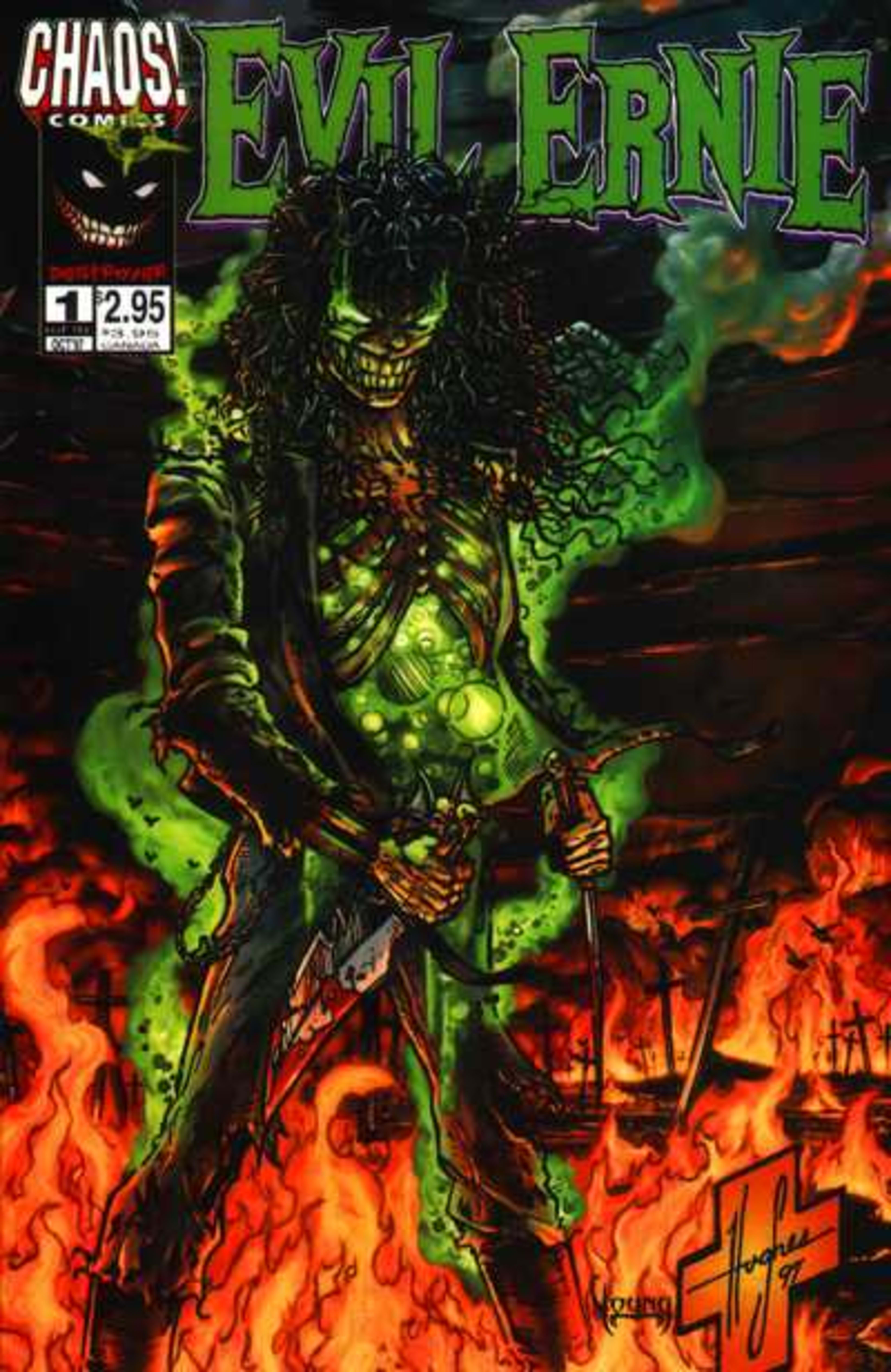 Evil Ernie: Destroyer cover — © Chaos! Comics