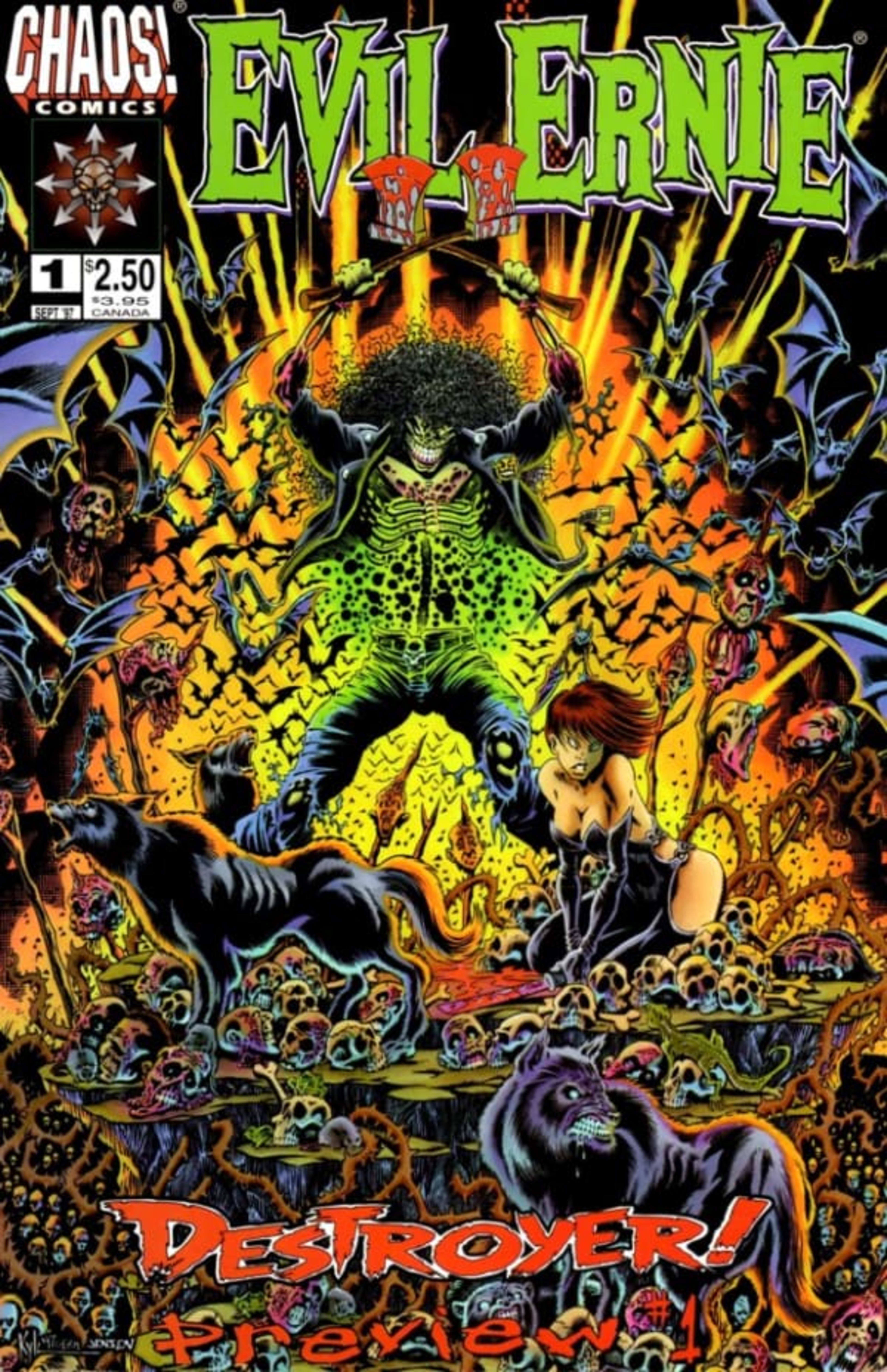 Evil Ernie: Destroyer Preview cover — © Chaos! Comics