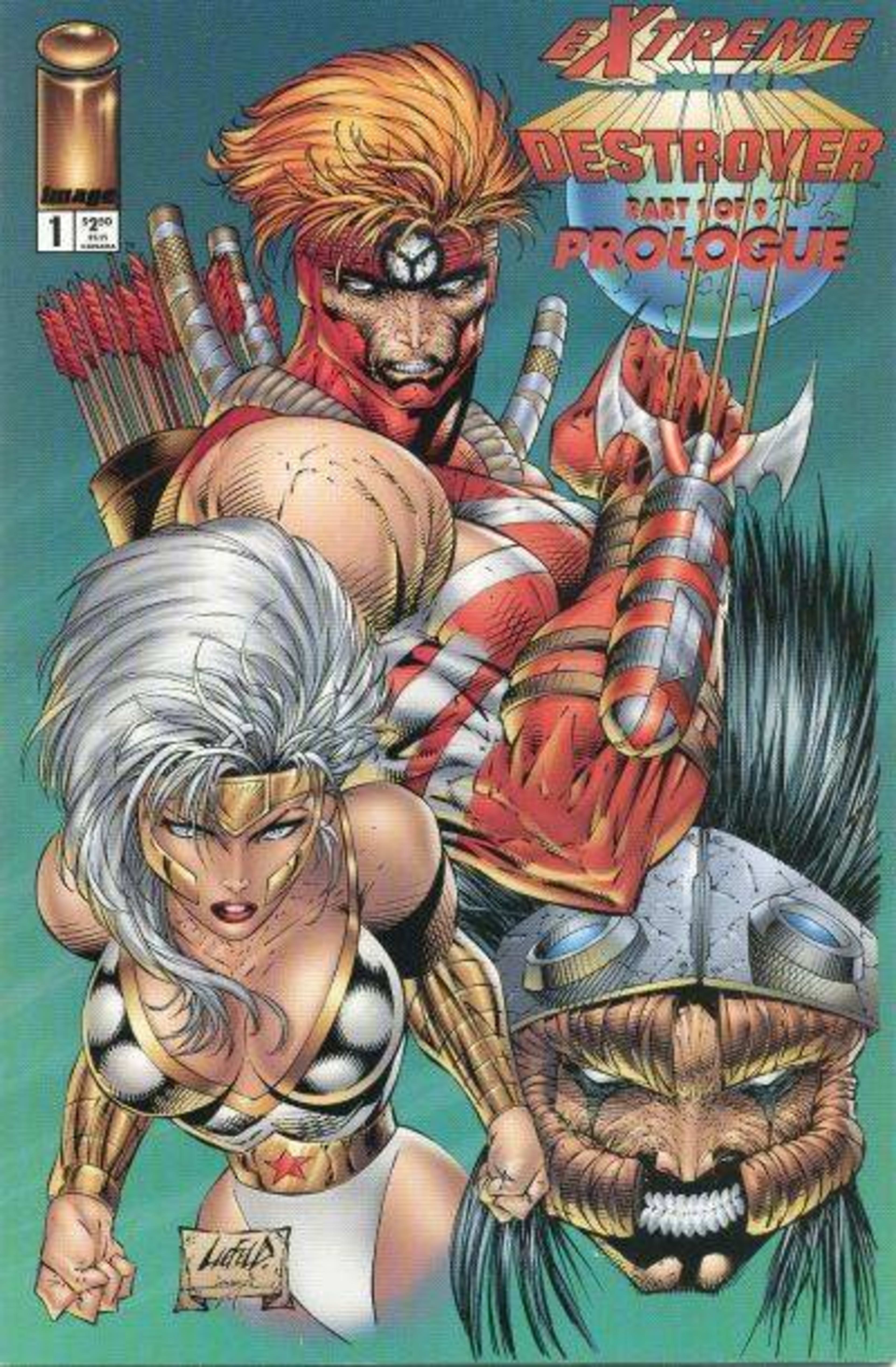 Extreme Destroyer Prologue cover — © Image