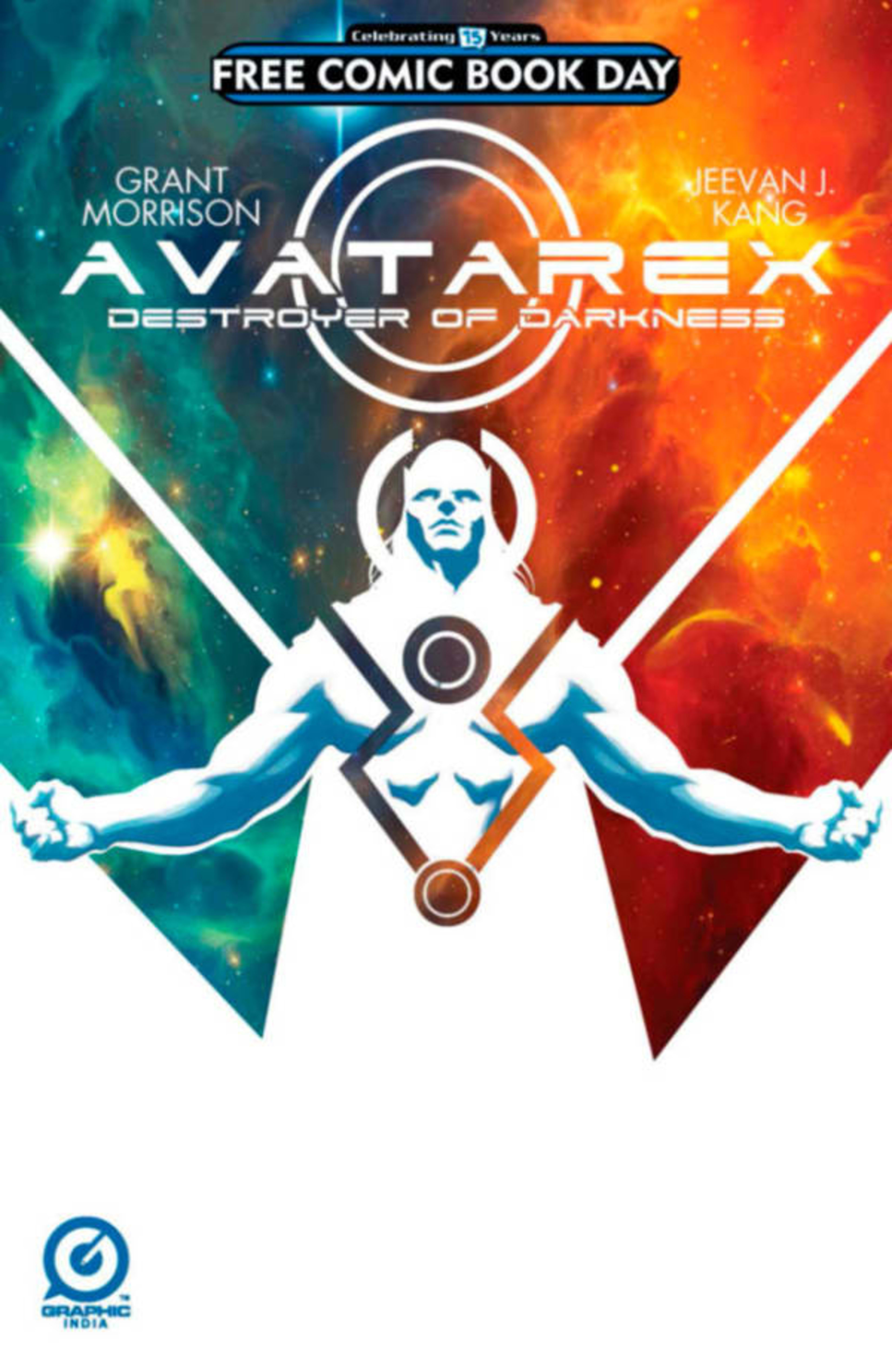 Grant Morrison's Avatarex: Destroyer of Darkness cover — © Graphic India