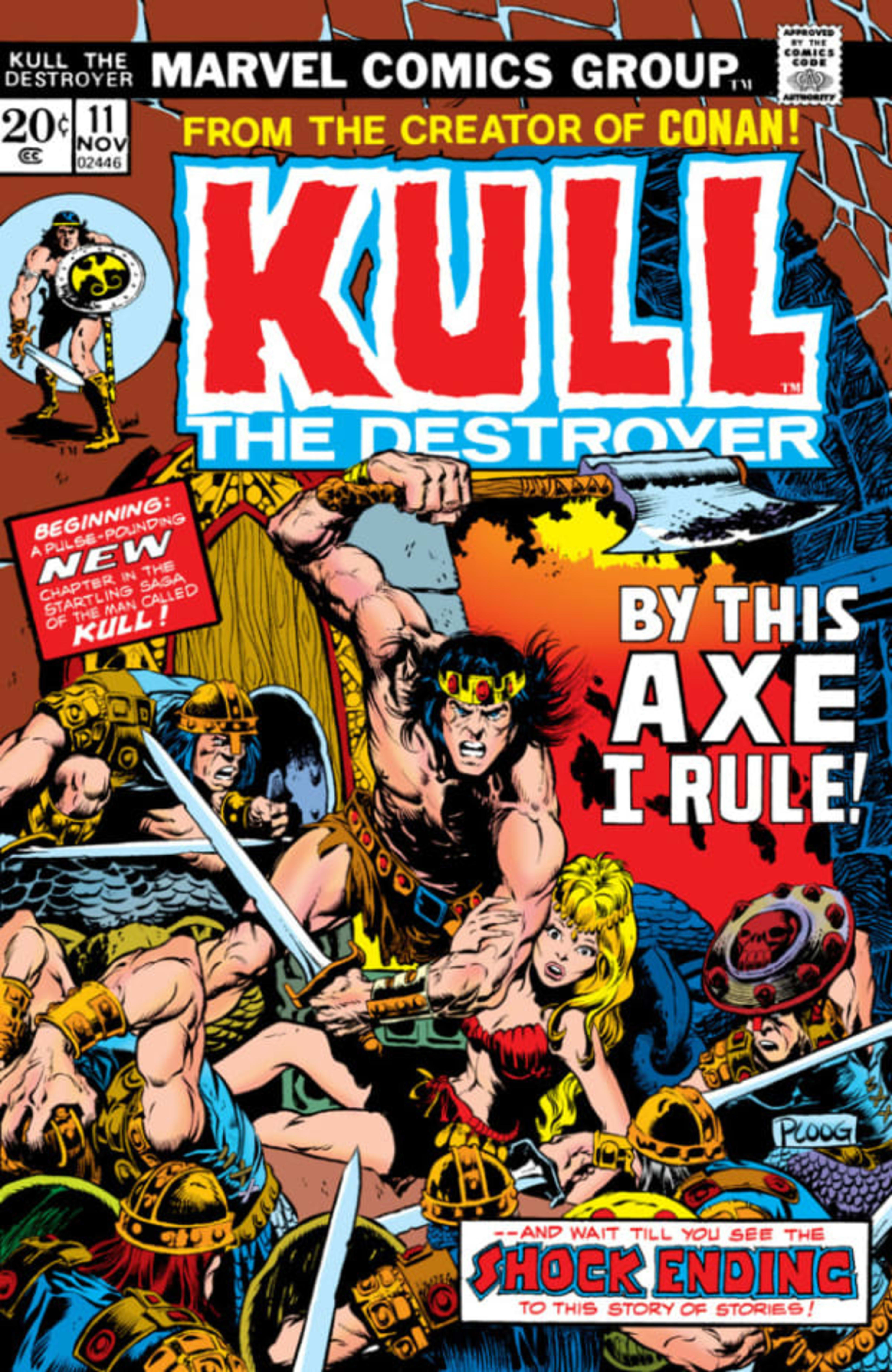 Kull the Destroyer cover — © Marvel