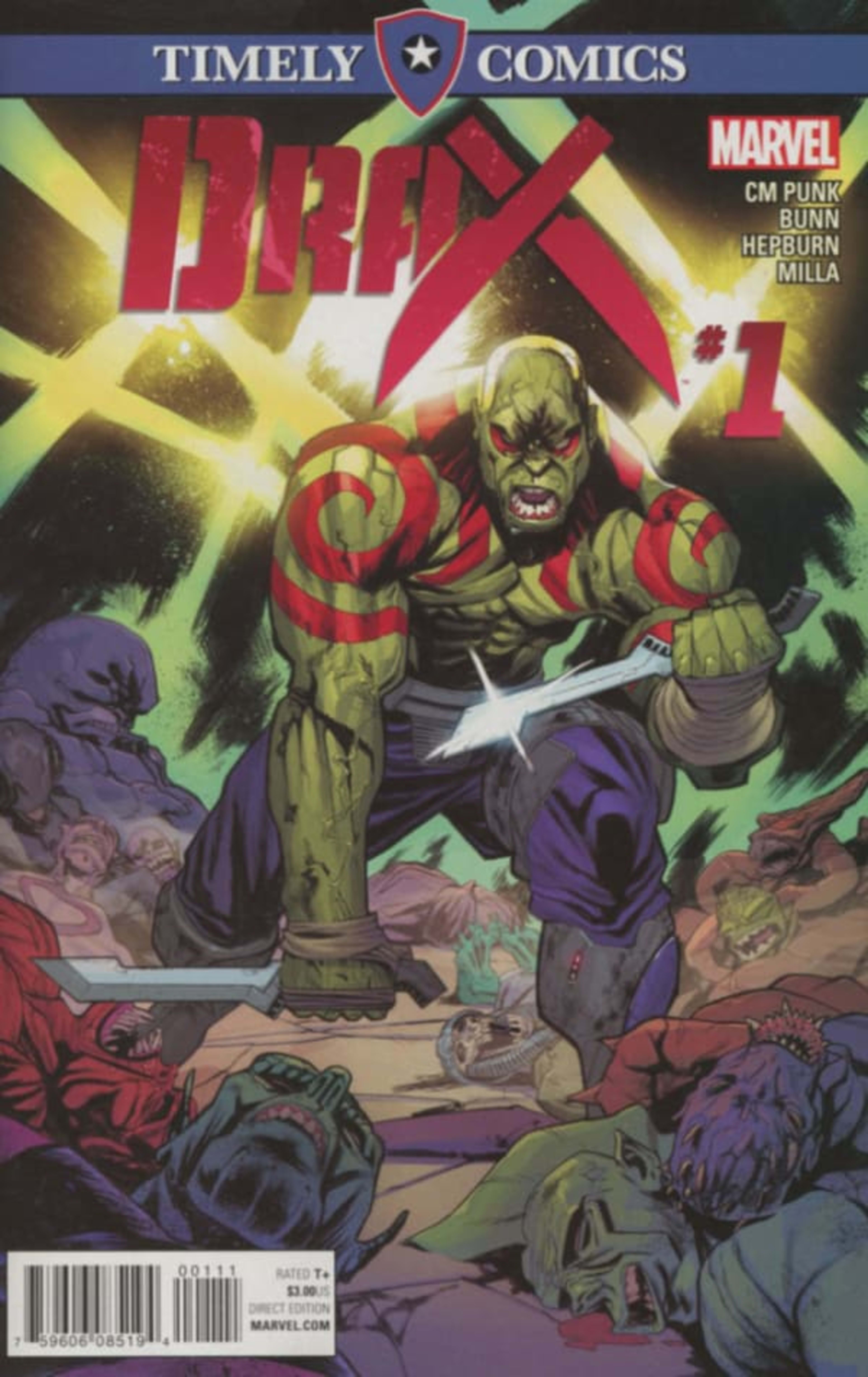 Timely Comics: Drax cover — © Marvel