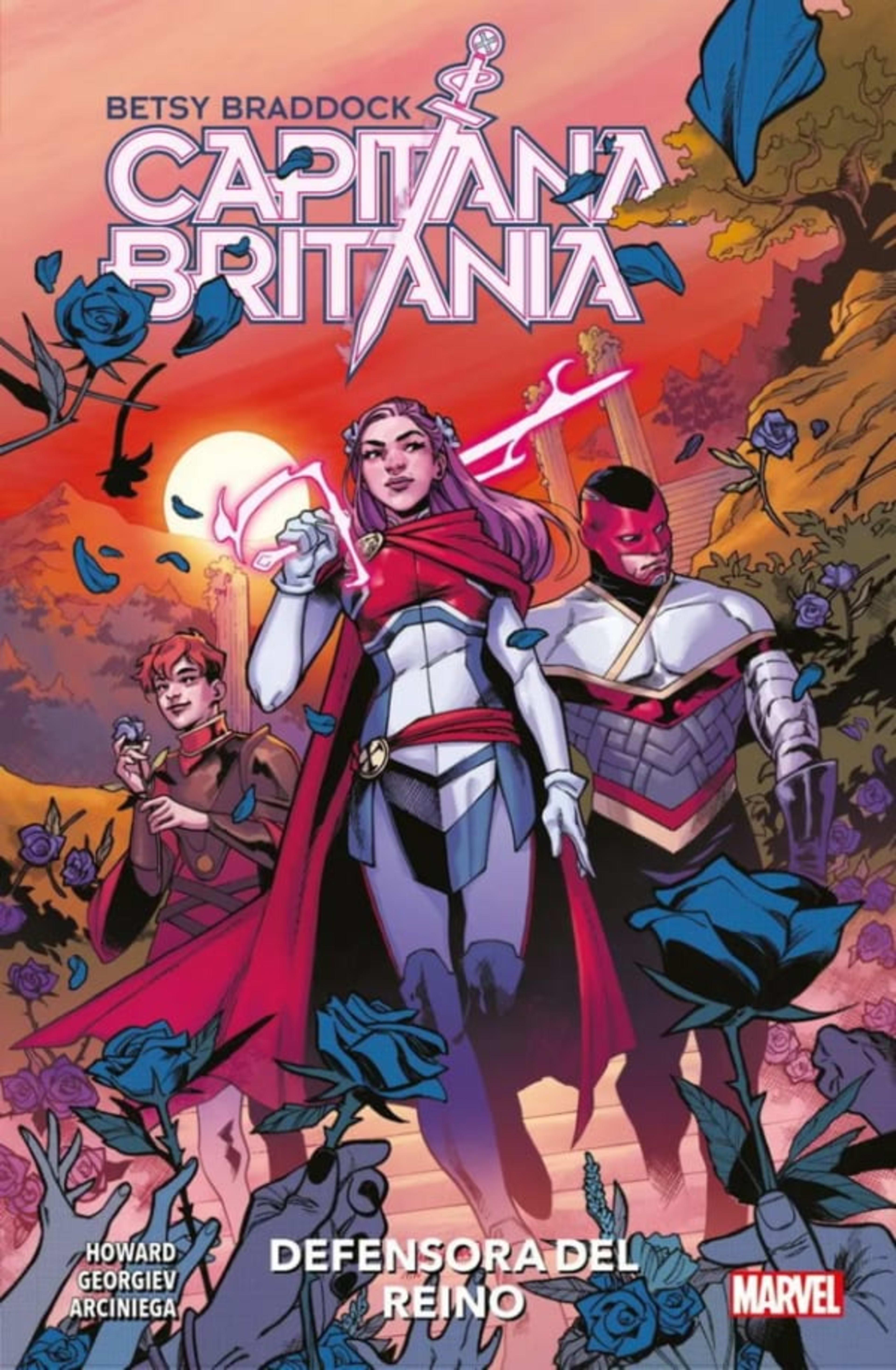 Betsy Braddock: Capitana Britania cover — © Panini España
