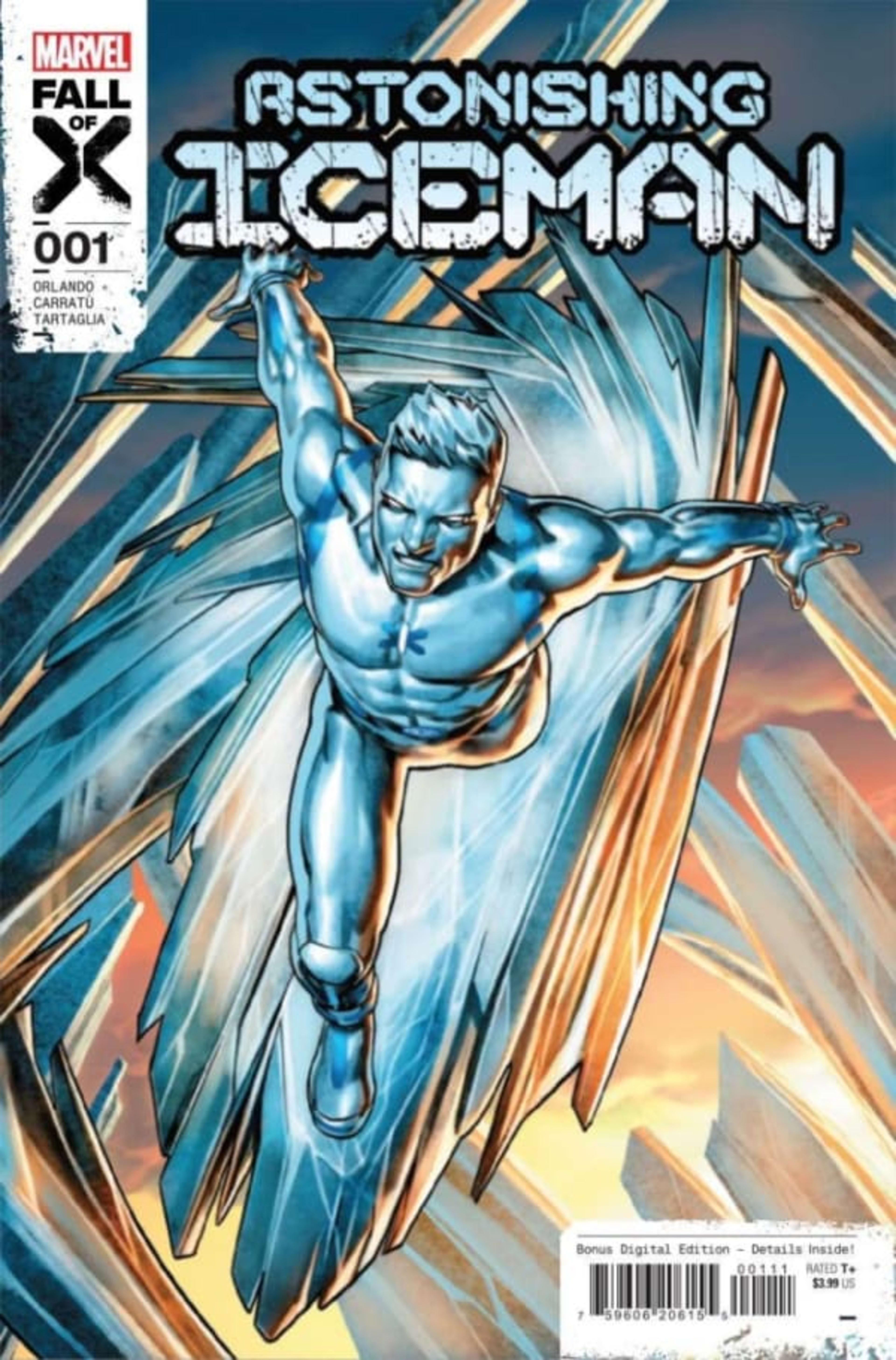 Astonishing Iceman cover — © Marvel