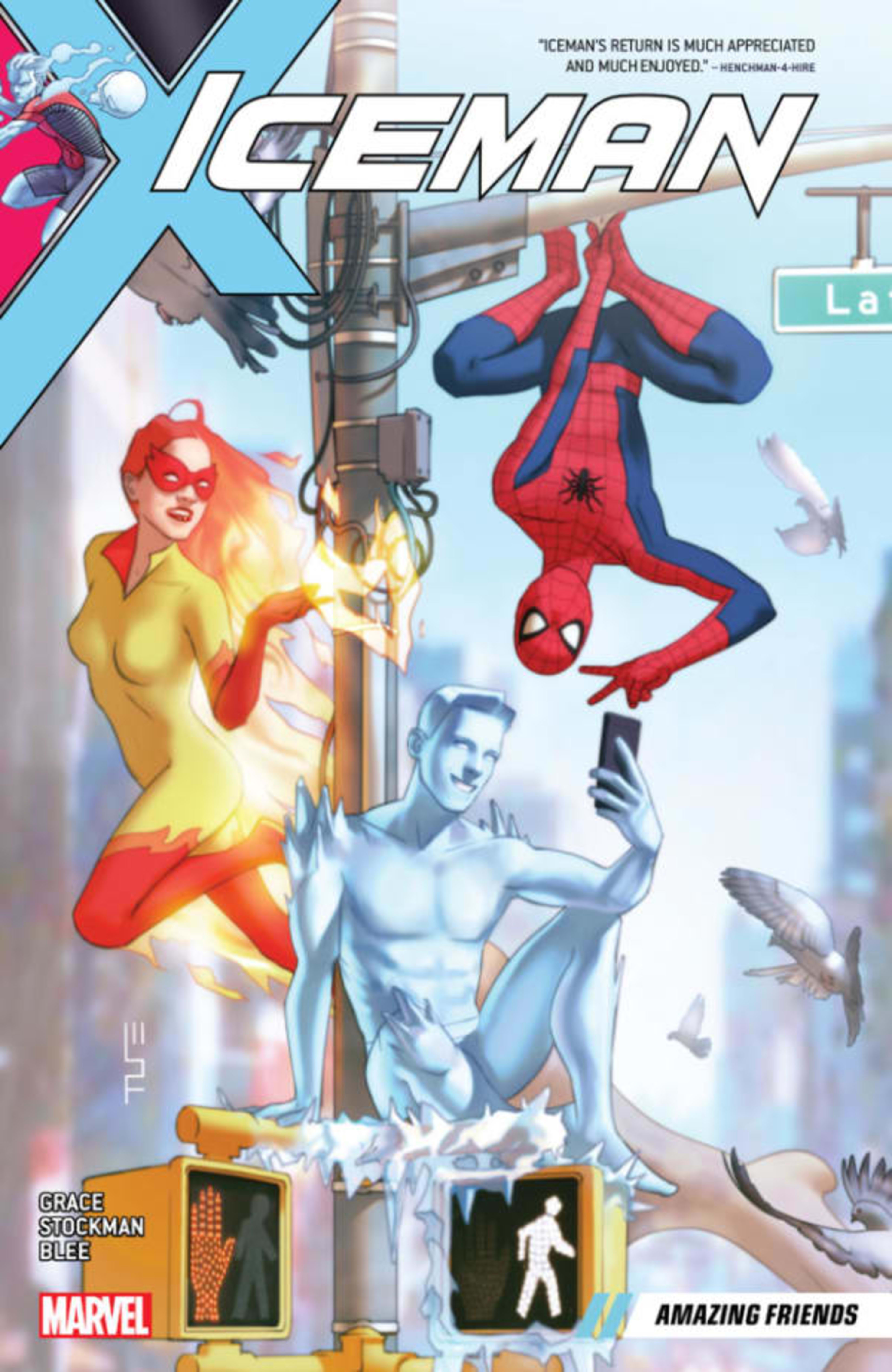 Iceman: Amazing Friends cover — © Marvel