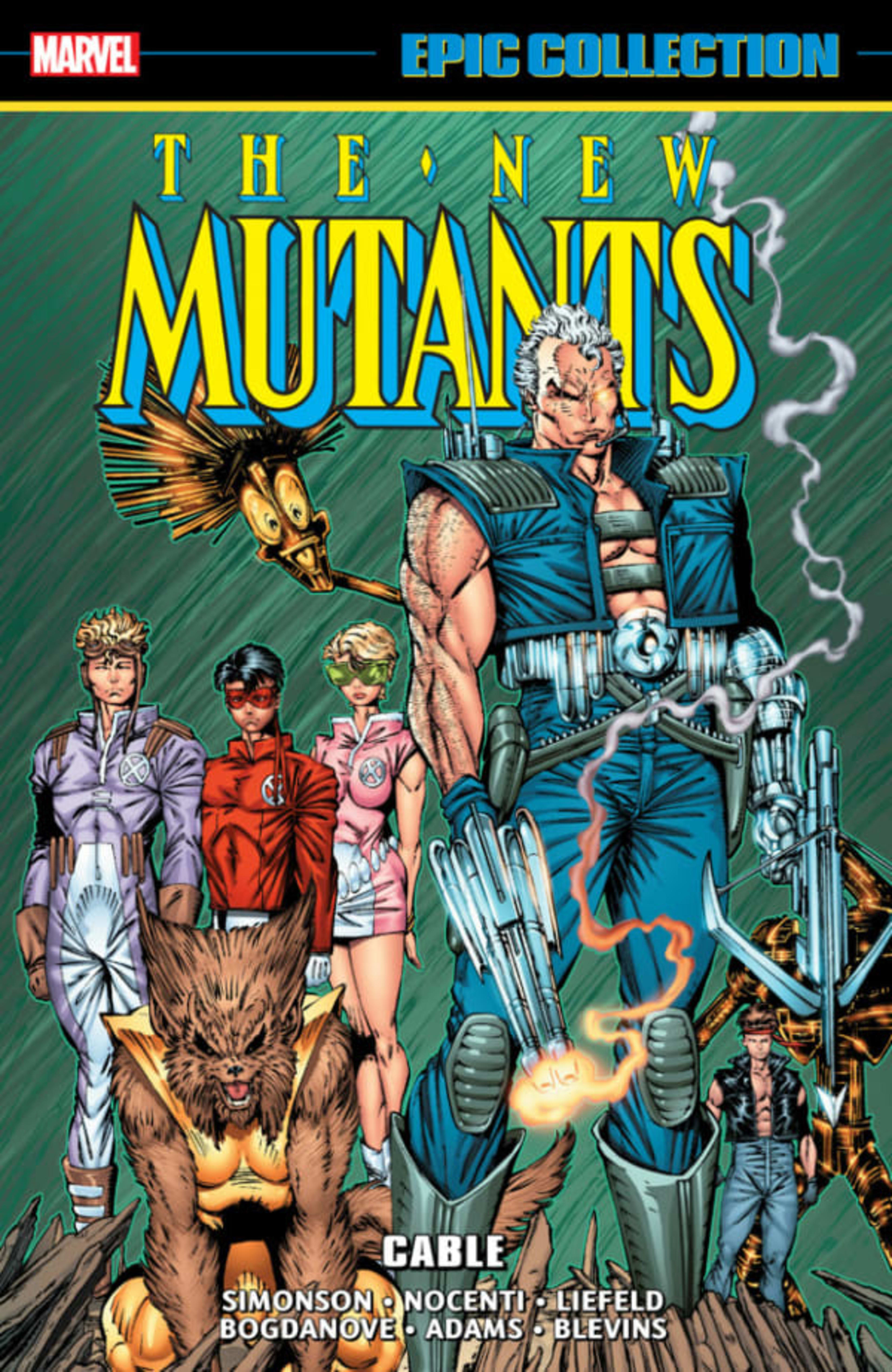 New Mutants Epic Collection: Cable cover — © Marvel