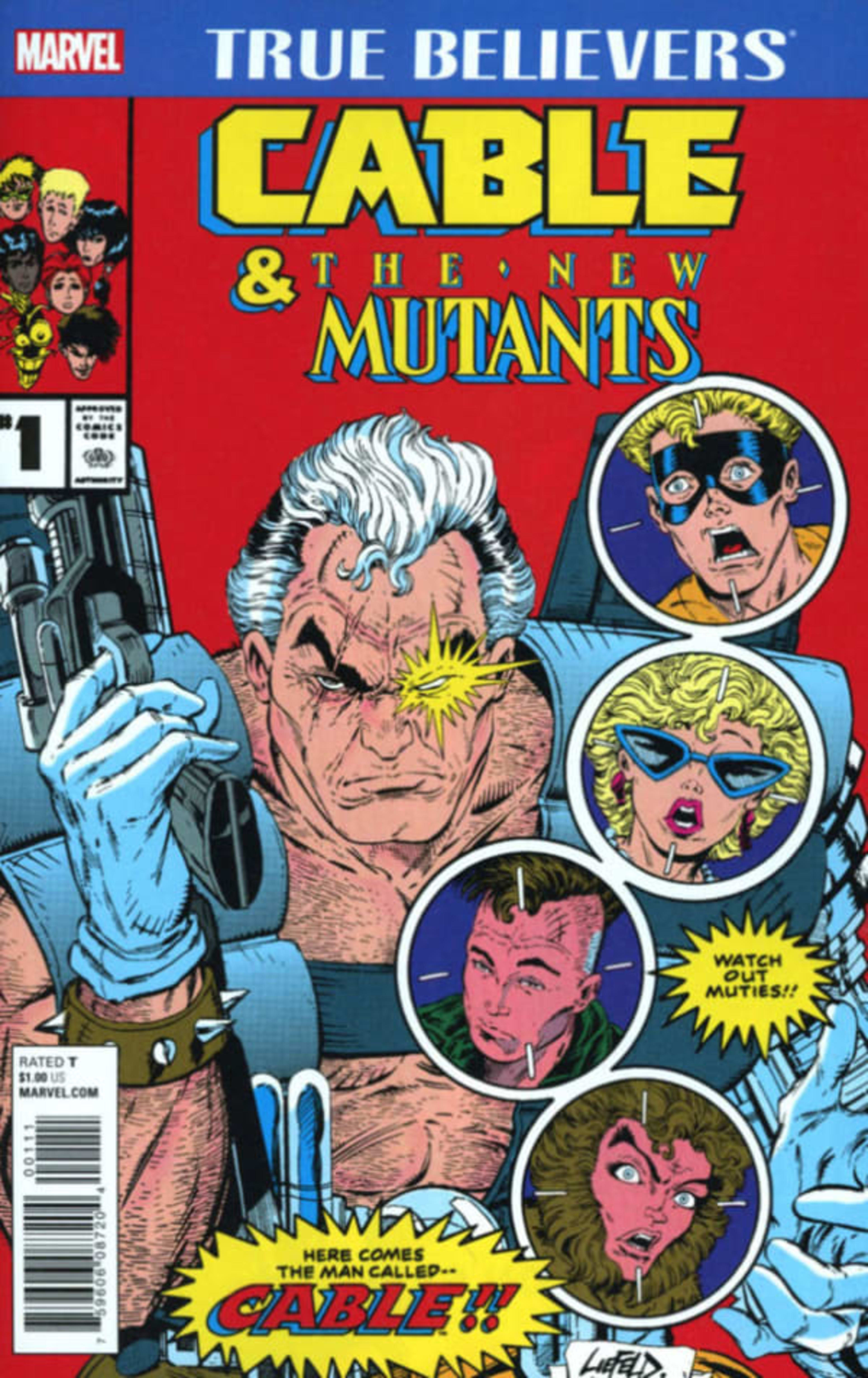 True Believers: Cable & The New Mutants cover — © Marvel