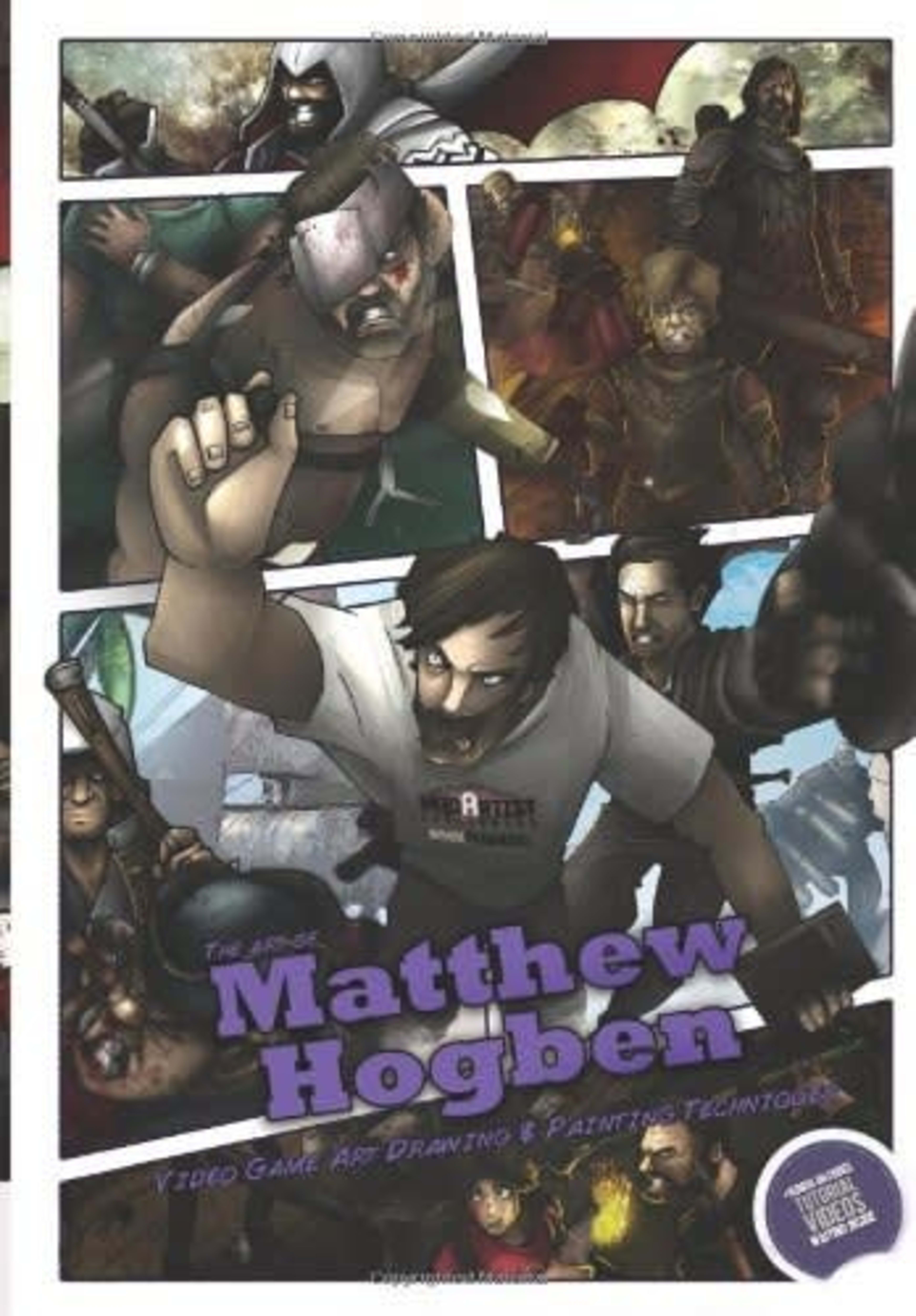 The Art of Matthew Hogben: Video Game Art Drawing & Painting Techniques cover — © Unknown Publisher