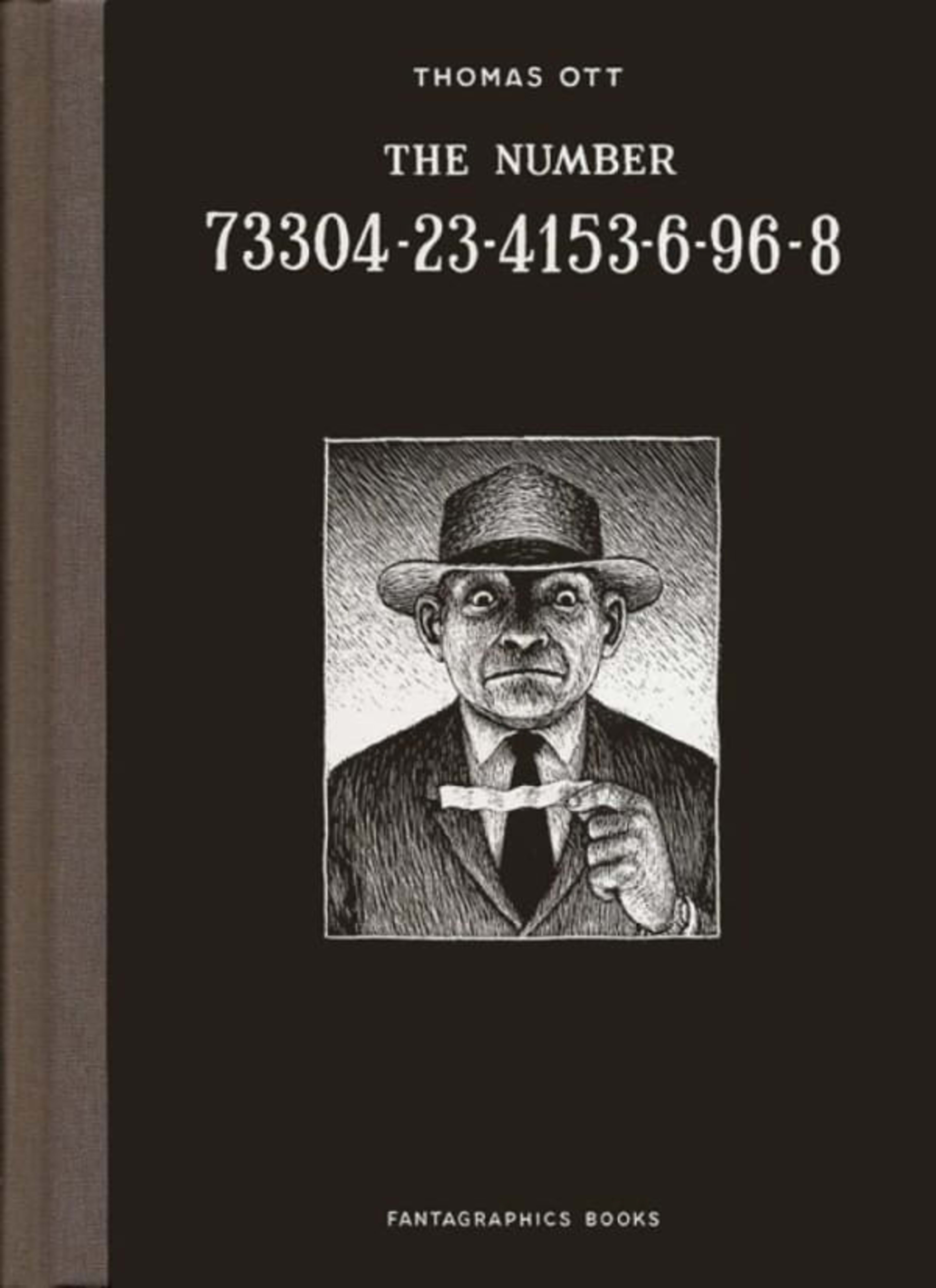 The Number 73304-23-4153-6-96-8 cover — © Fantagraphics