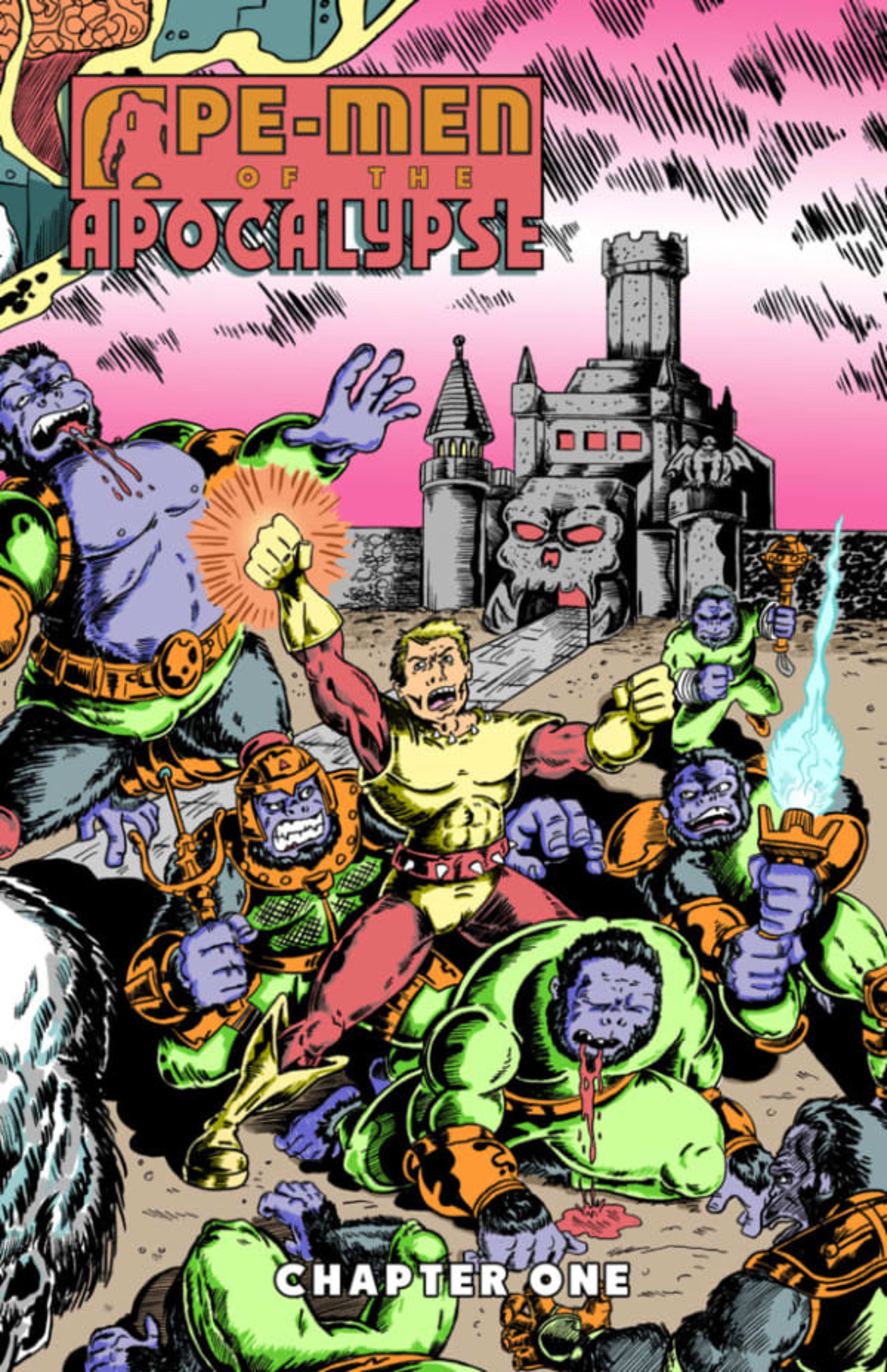 Ape-Men of the Apocalypse cover — © self published
