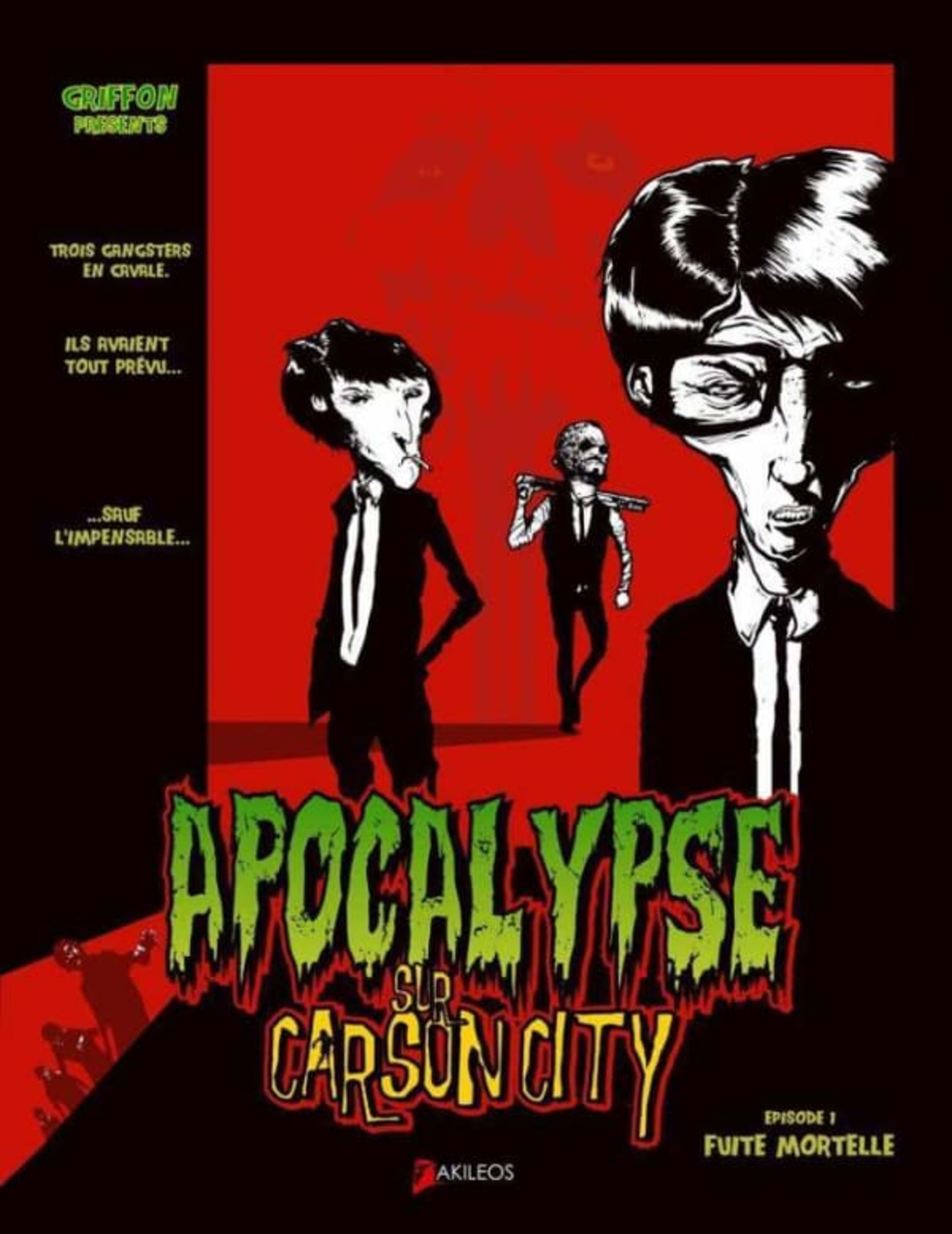 Apocalypse sur Carson City cover — © Akileos