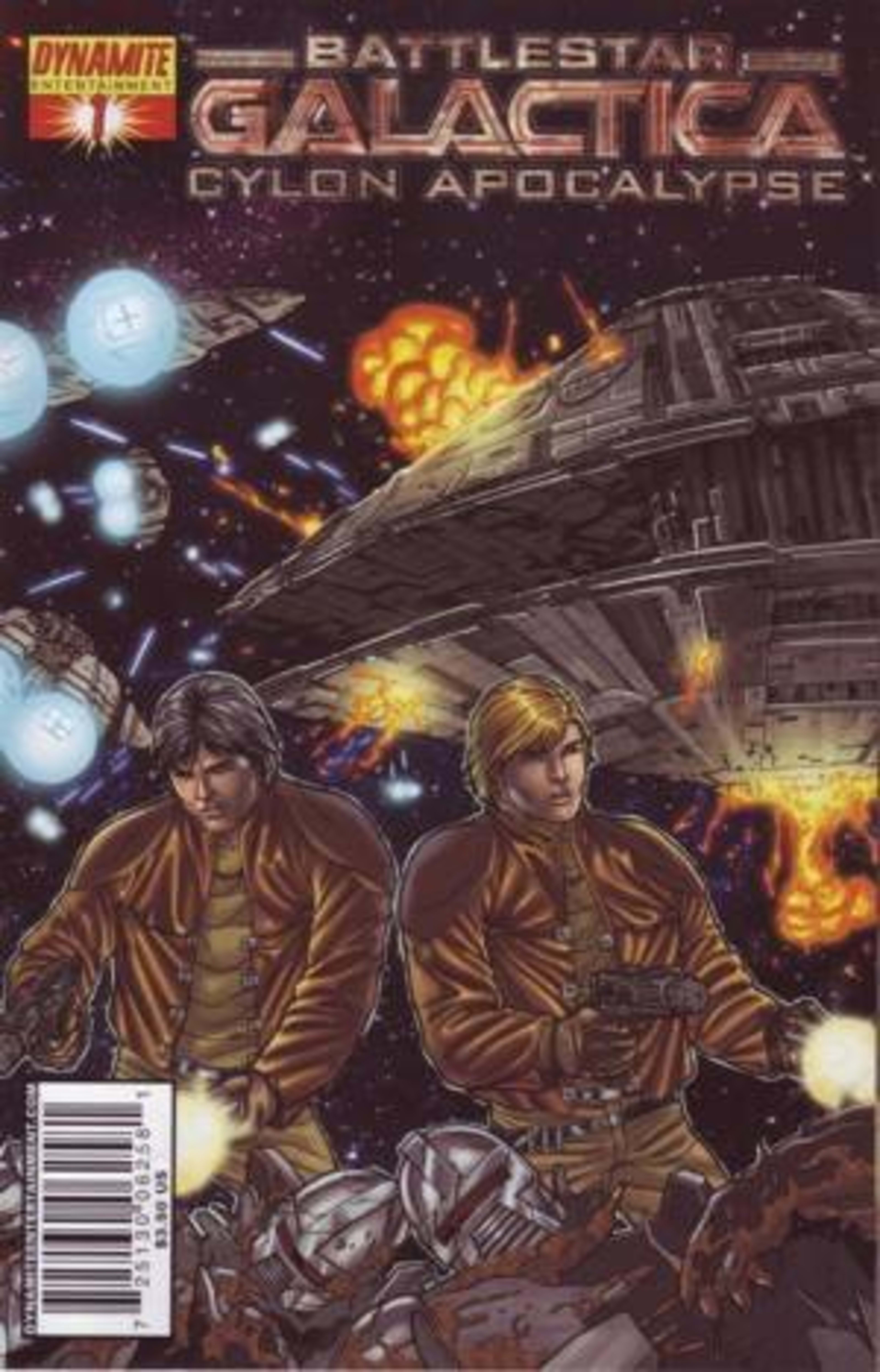 Battlestar Galactica: Cylon Apocalypse cover — © Dynamite Entertainment