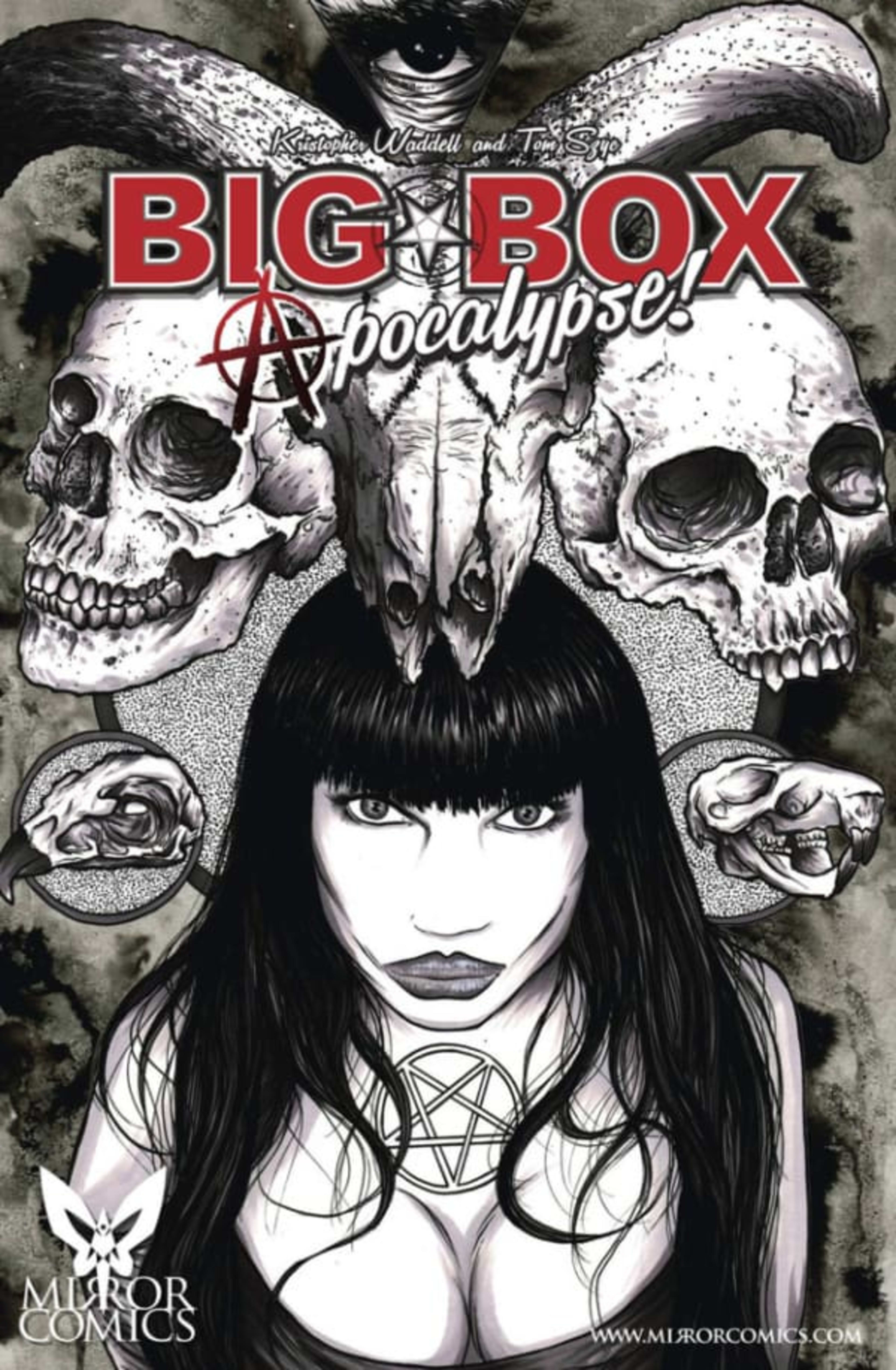 Big Box Apocalypse! cover — © Mirror Comics