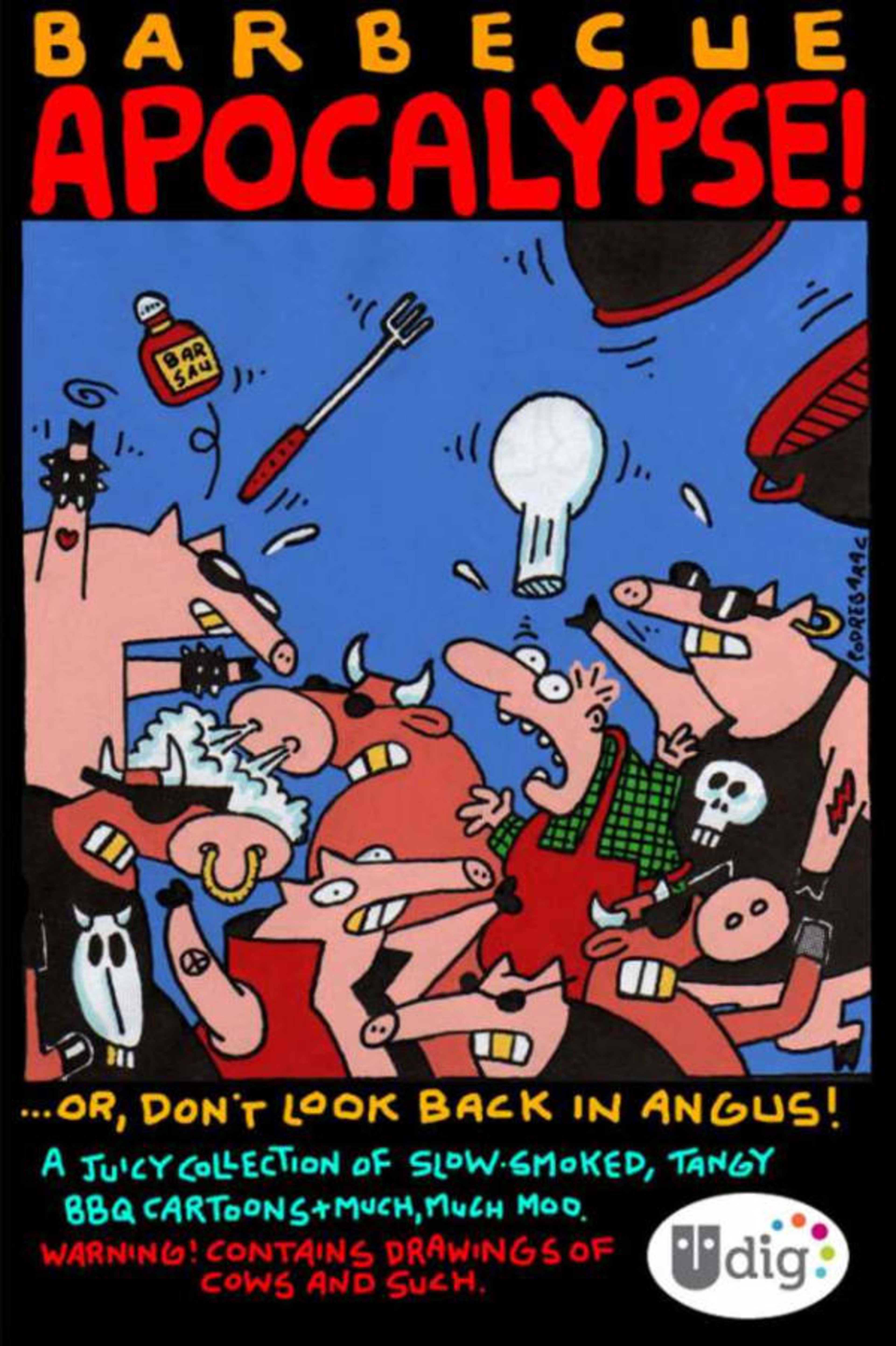 Cowtown: Barbecue Apocalypse! cover — © Andrews McMeel Publishing