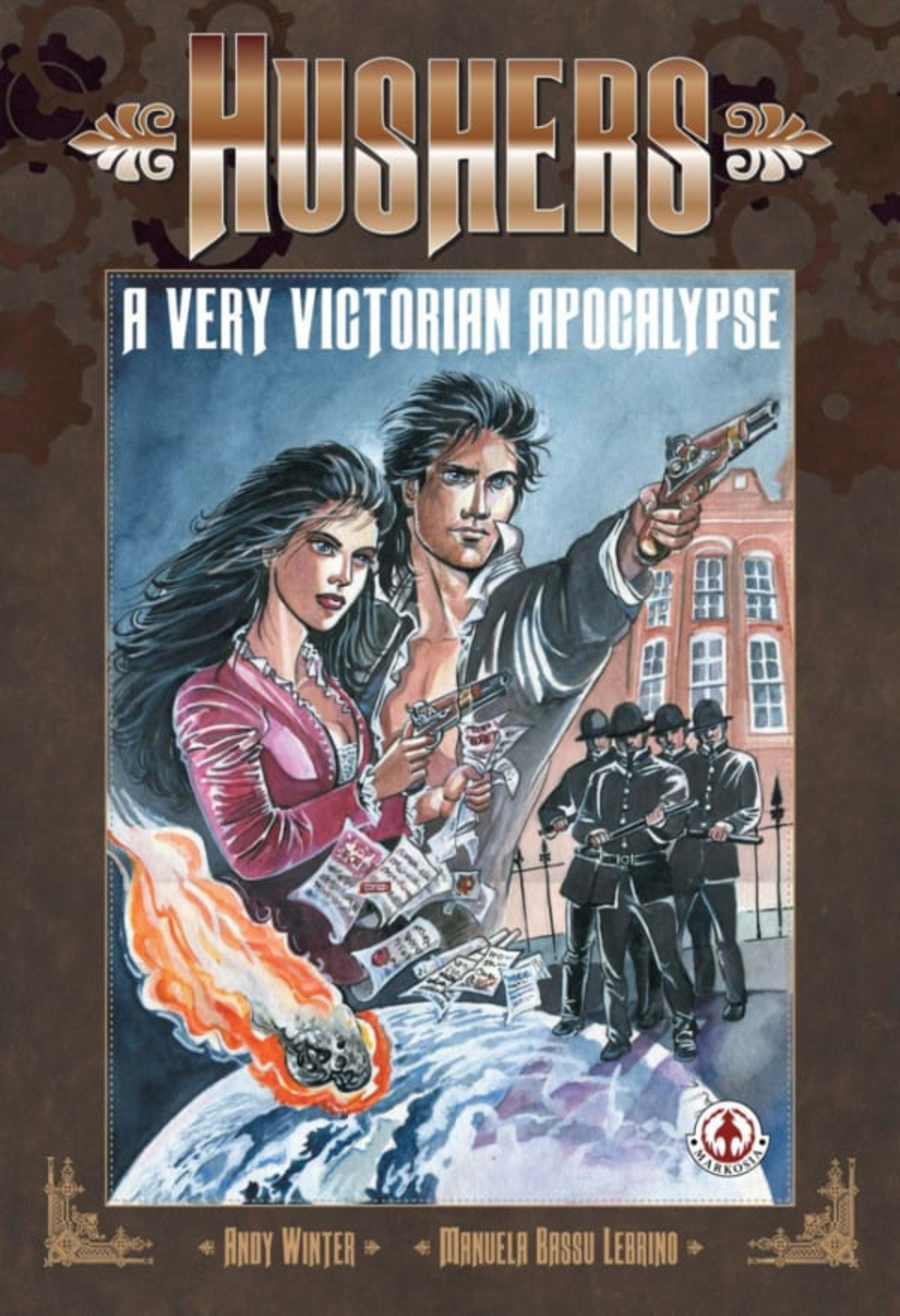 Hushers: A Very Victorian Apocalypse cover — © AAM/Markosia