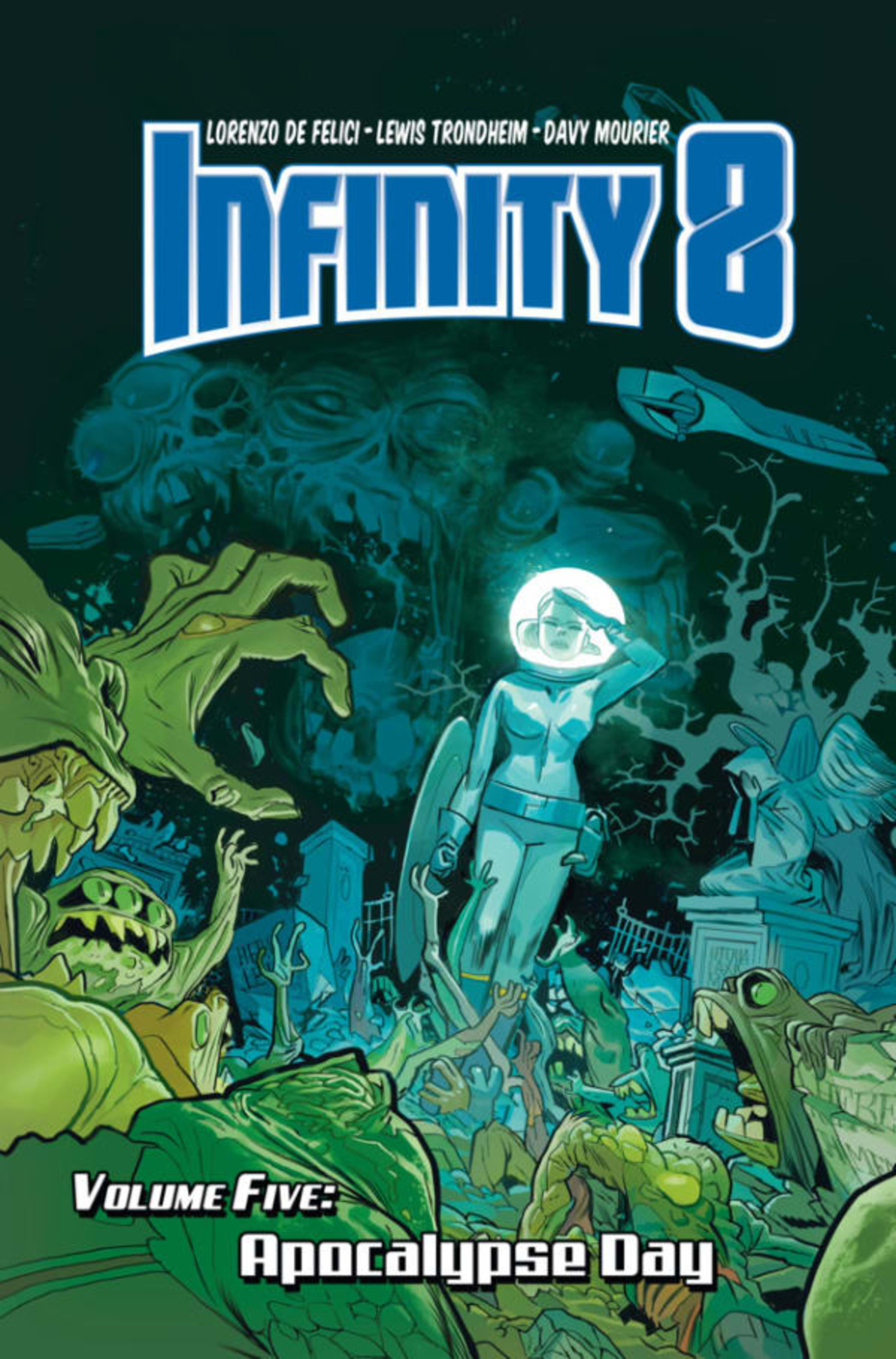 Infinity 8: Apocalypse Day cover — © Lion Forge Comics
