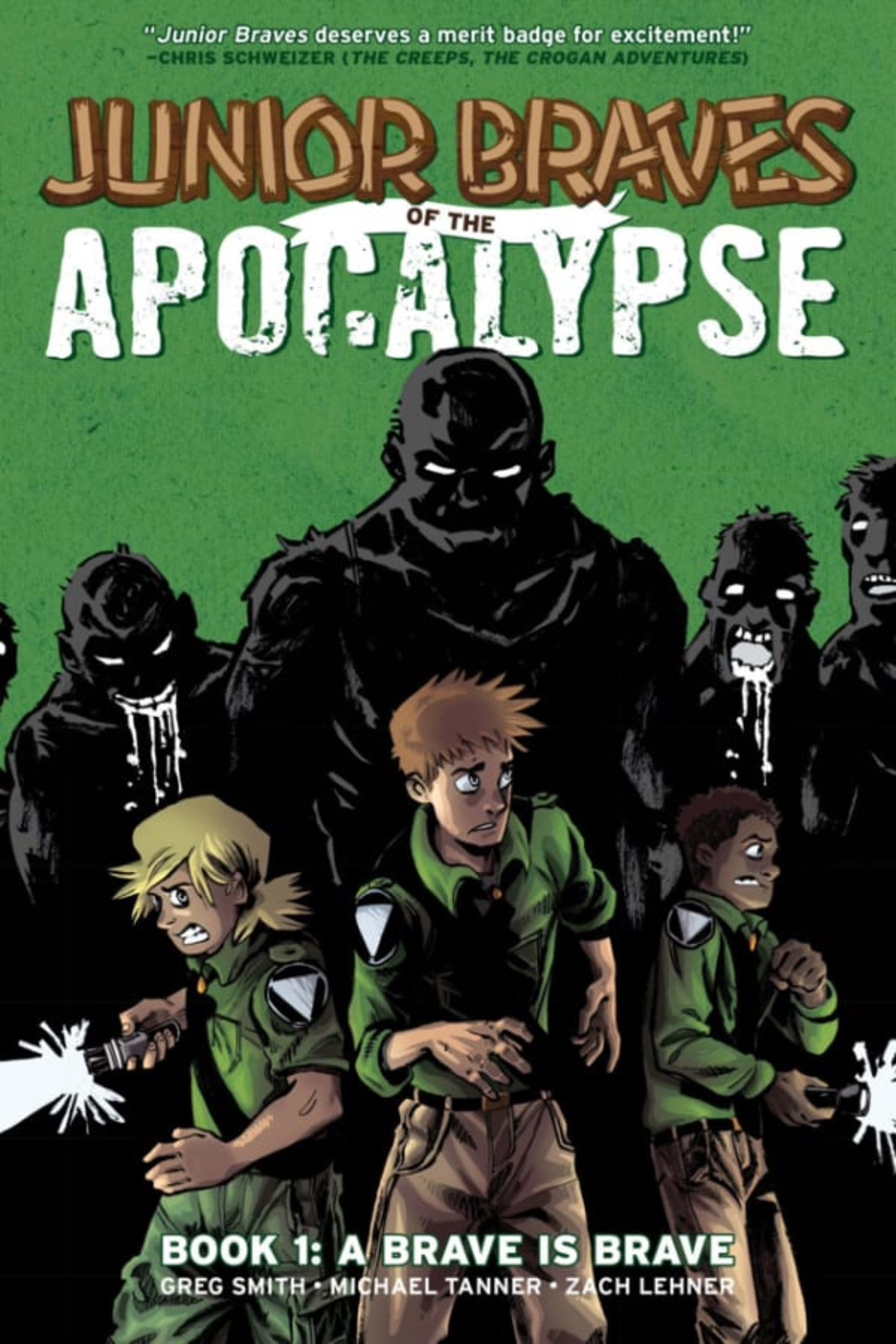 Junior Braves of the Apocalypse: A Brave Is Brave cover — © Oni Press
