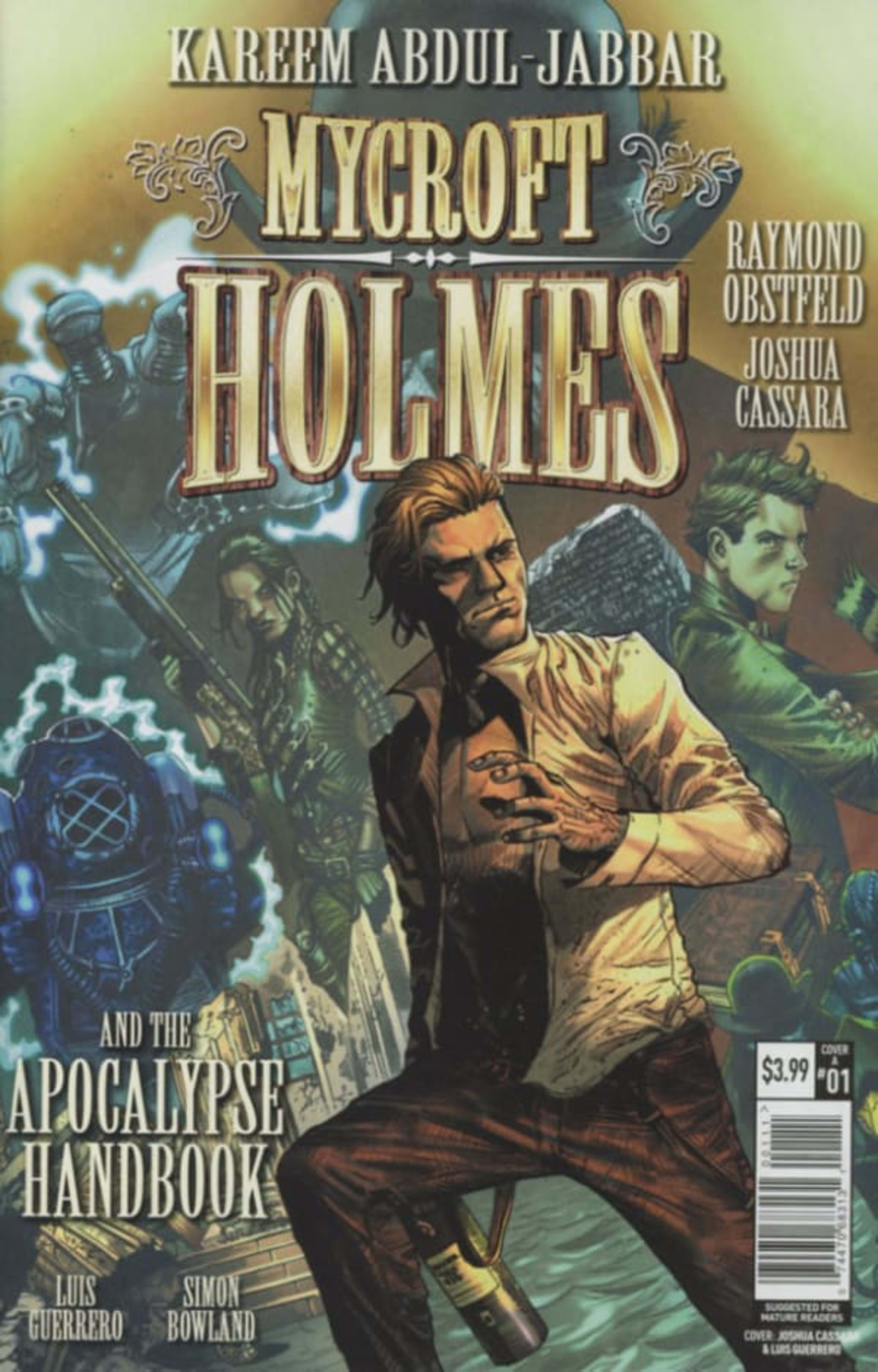 Mycroft Holmes and the Apocalypse Handbook cover — © Titan Comics