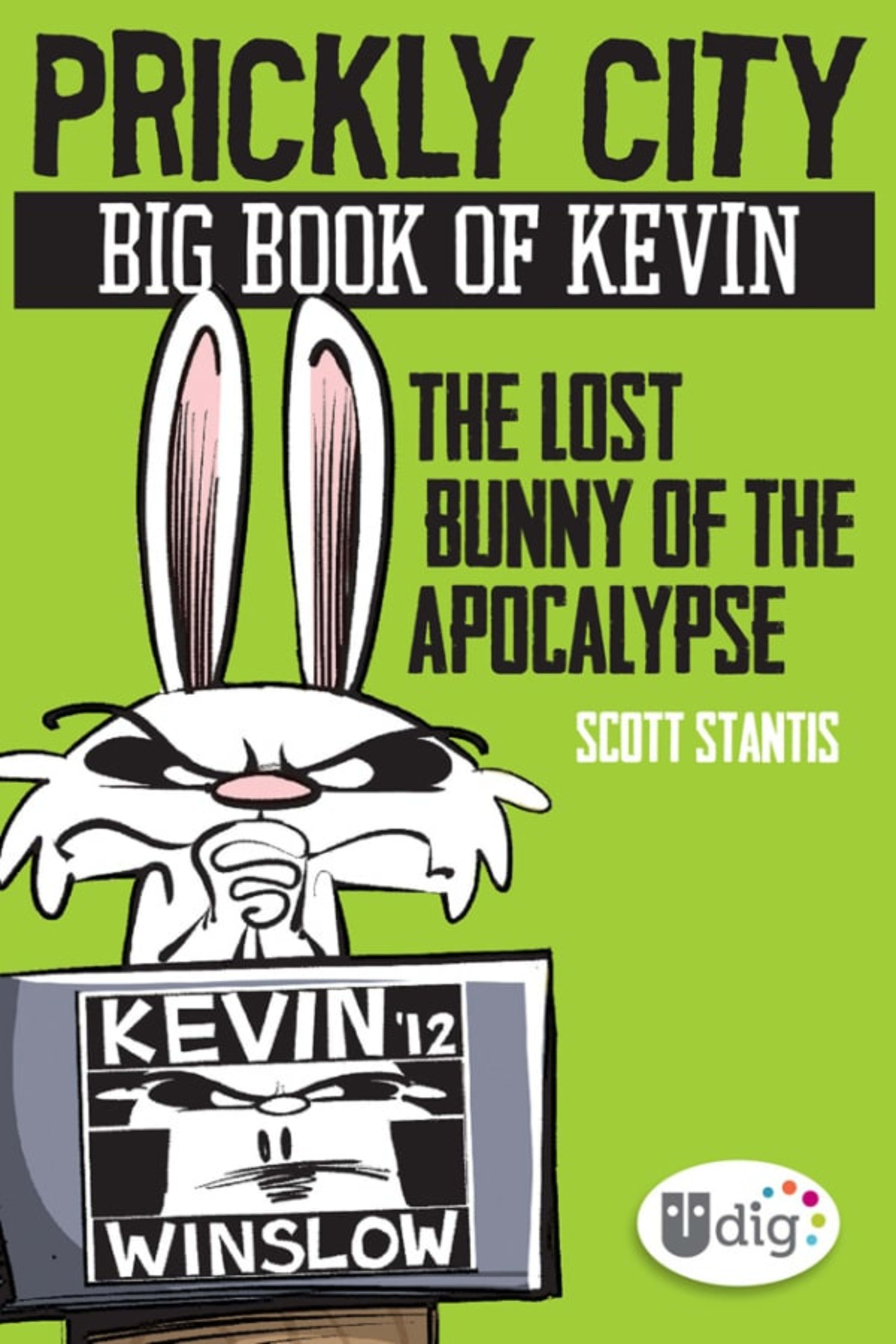 Prickly City: Big Book of Kevin: The Lost Bunny of the Apocalypse cover — © Andrews McMeel Publishing