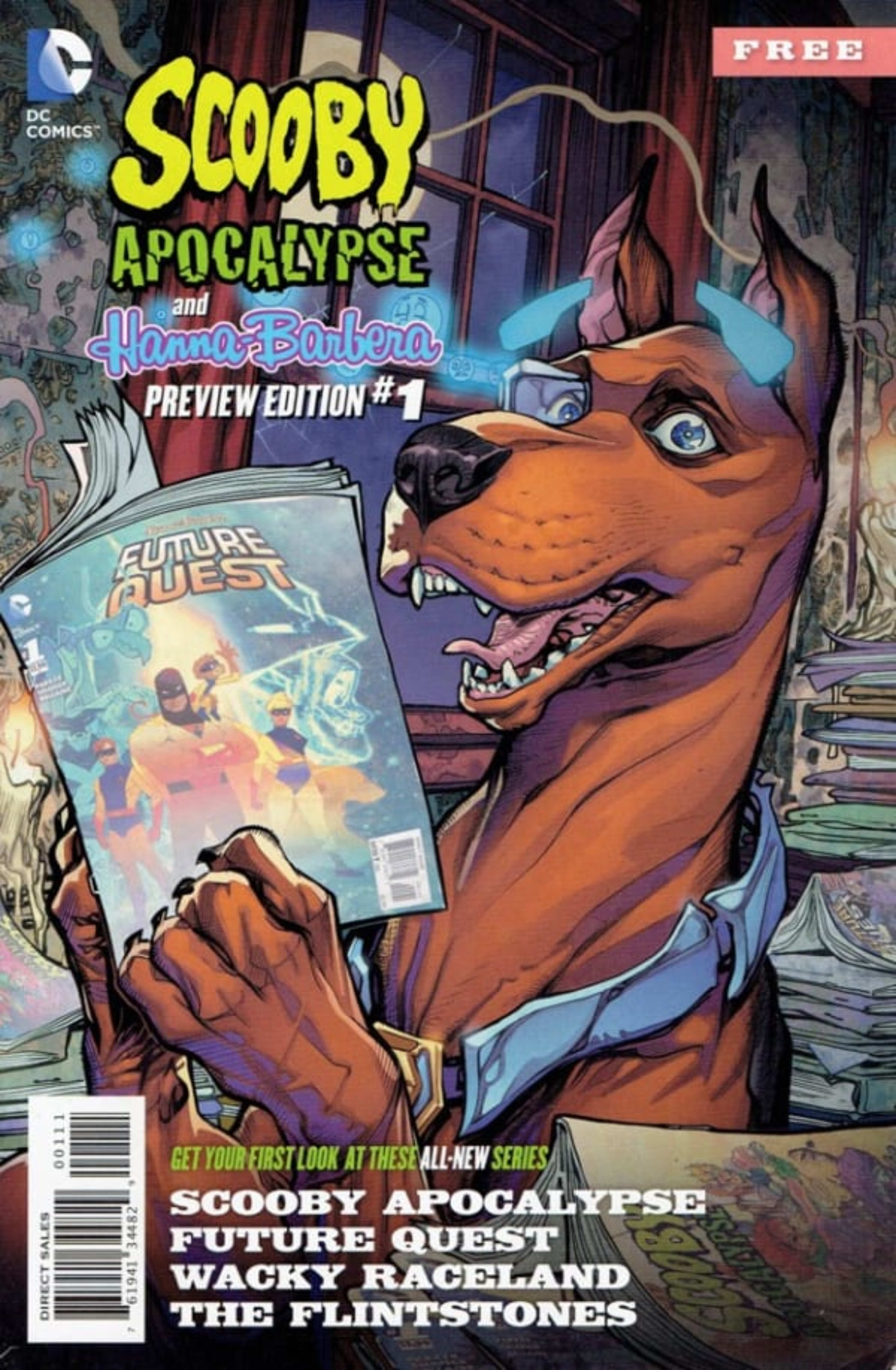 Scooby Apocalypse and Hanna-Barbera Special Preview Edition cover — © DC Comics