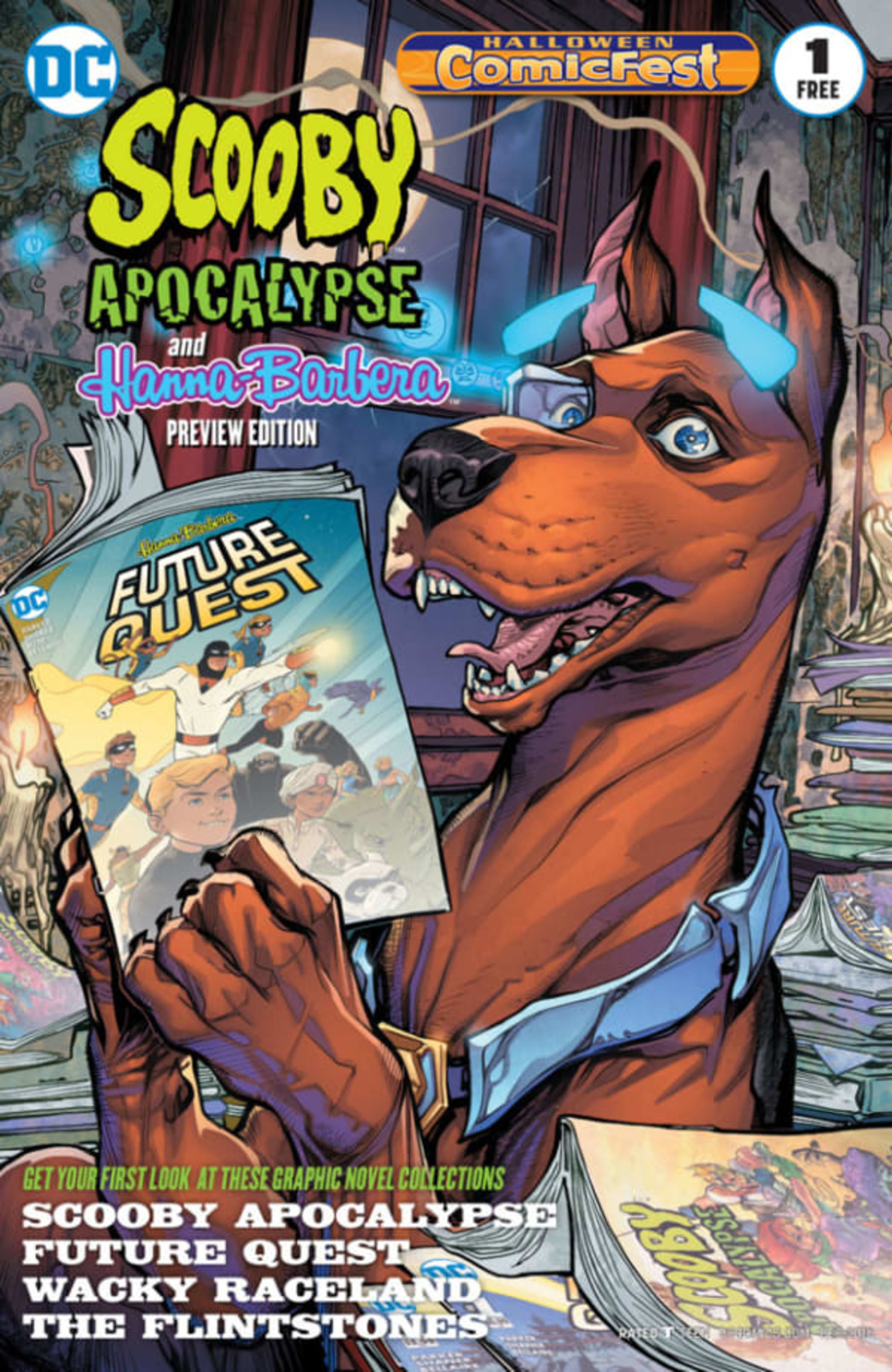 Scooby Apocalypse/Hanna-Barbera Halloween Comics Fest Special Edition cover — © DC Comics