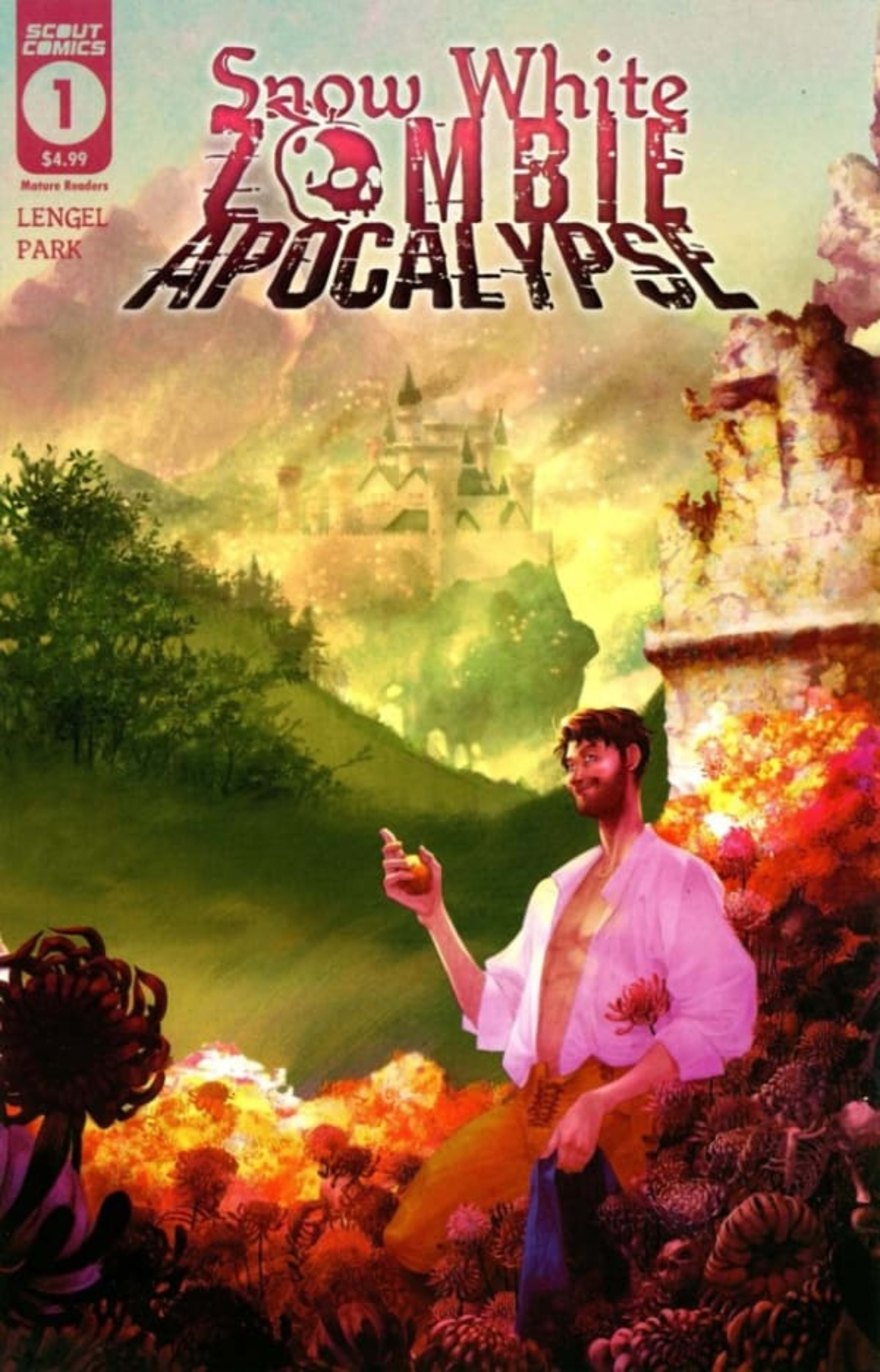 Snow White Zombie Apocalypse cover — © Scout Comics