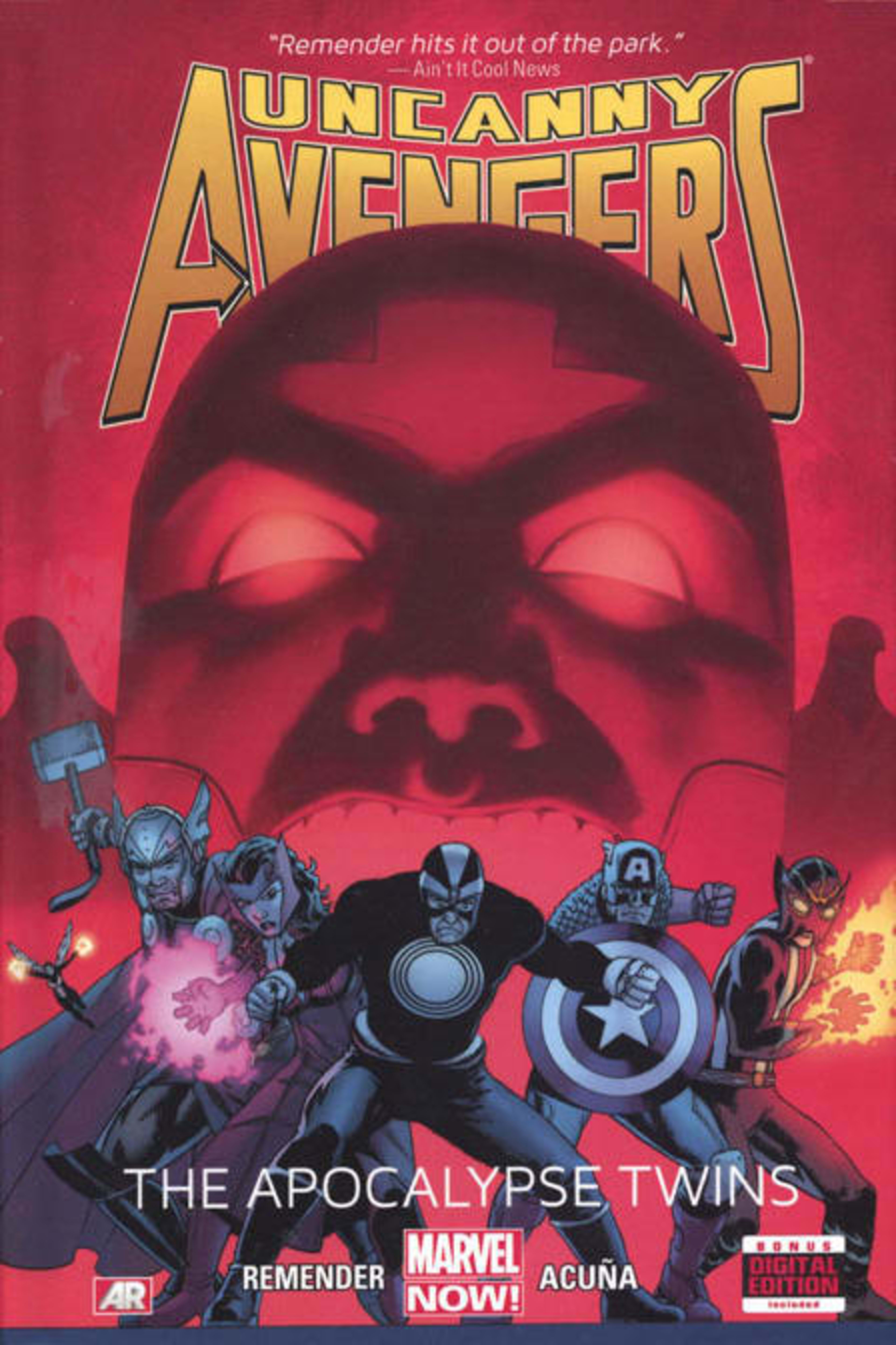 Uncanny Avengers: The Apocalypse Twins cover — © Marvel