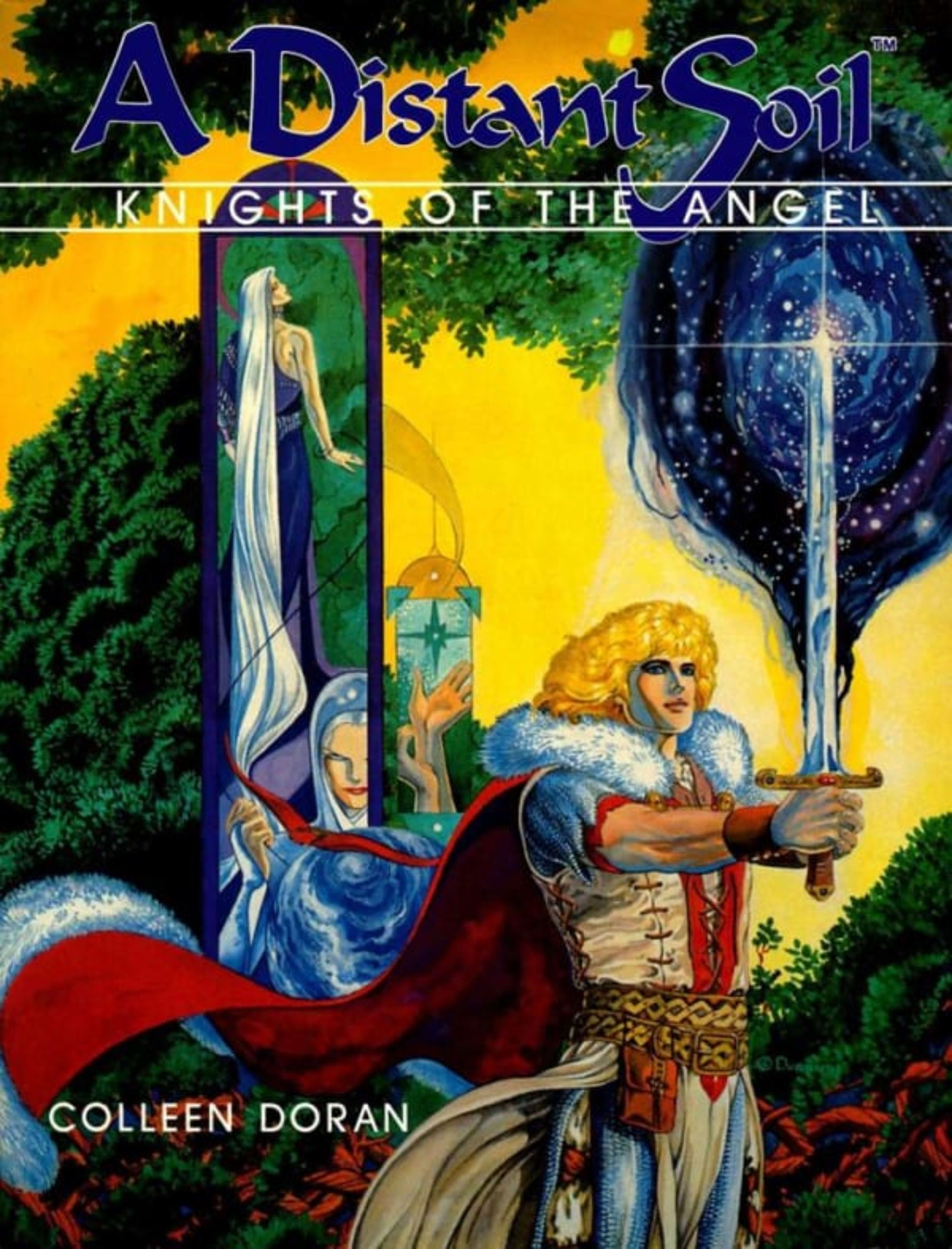 A Distant Soil: Knights of the Angel cover — © Starblaze Graphics