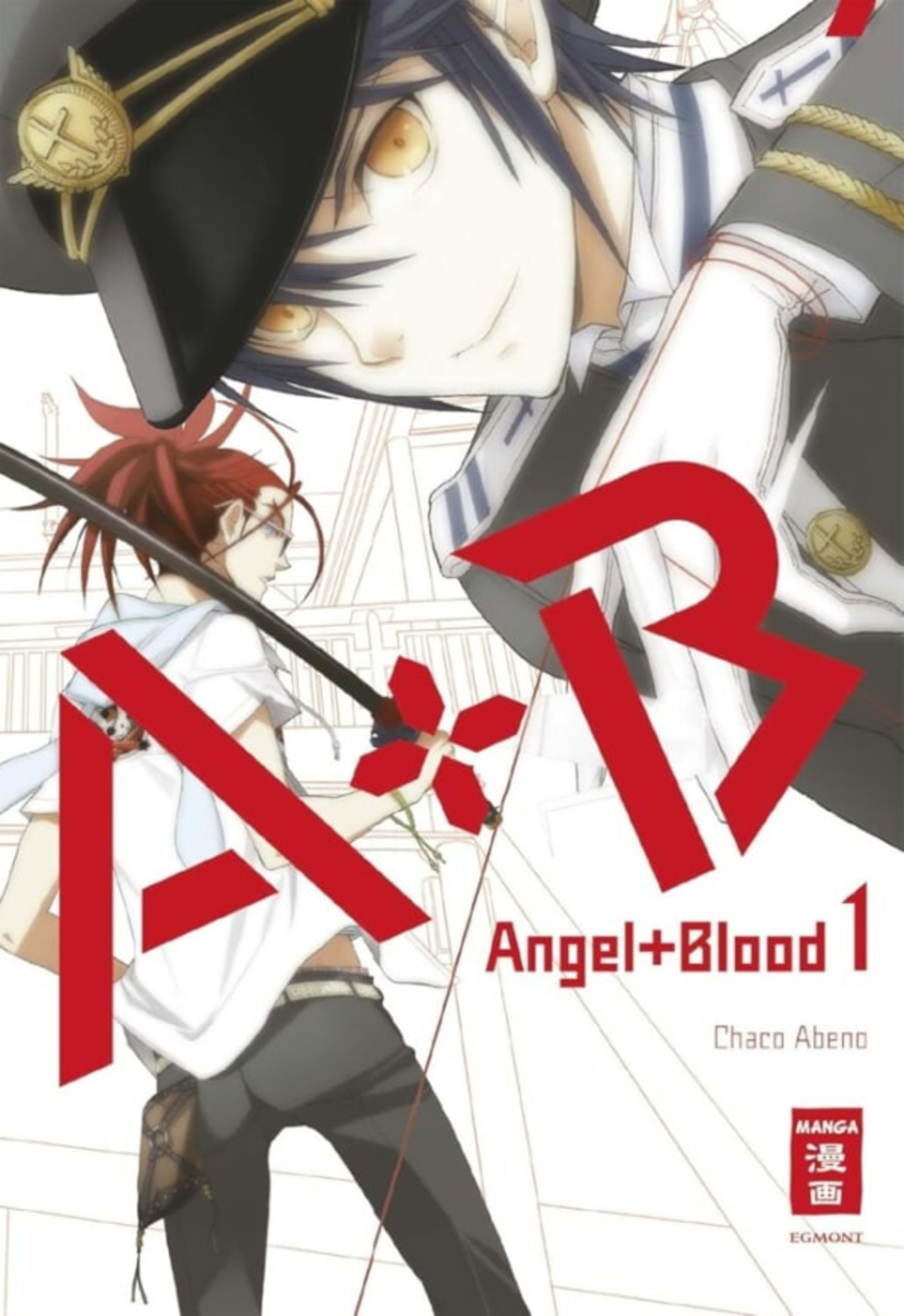 A+B - Angel+Blood cover — © Egmont Ehapa Verlag
