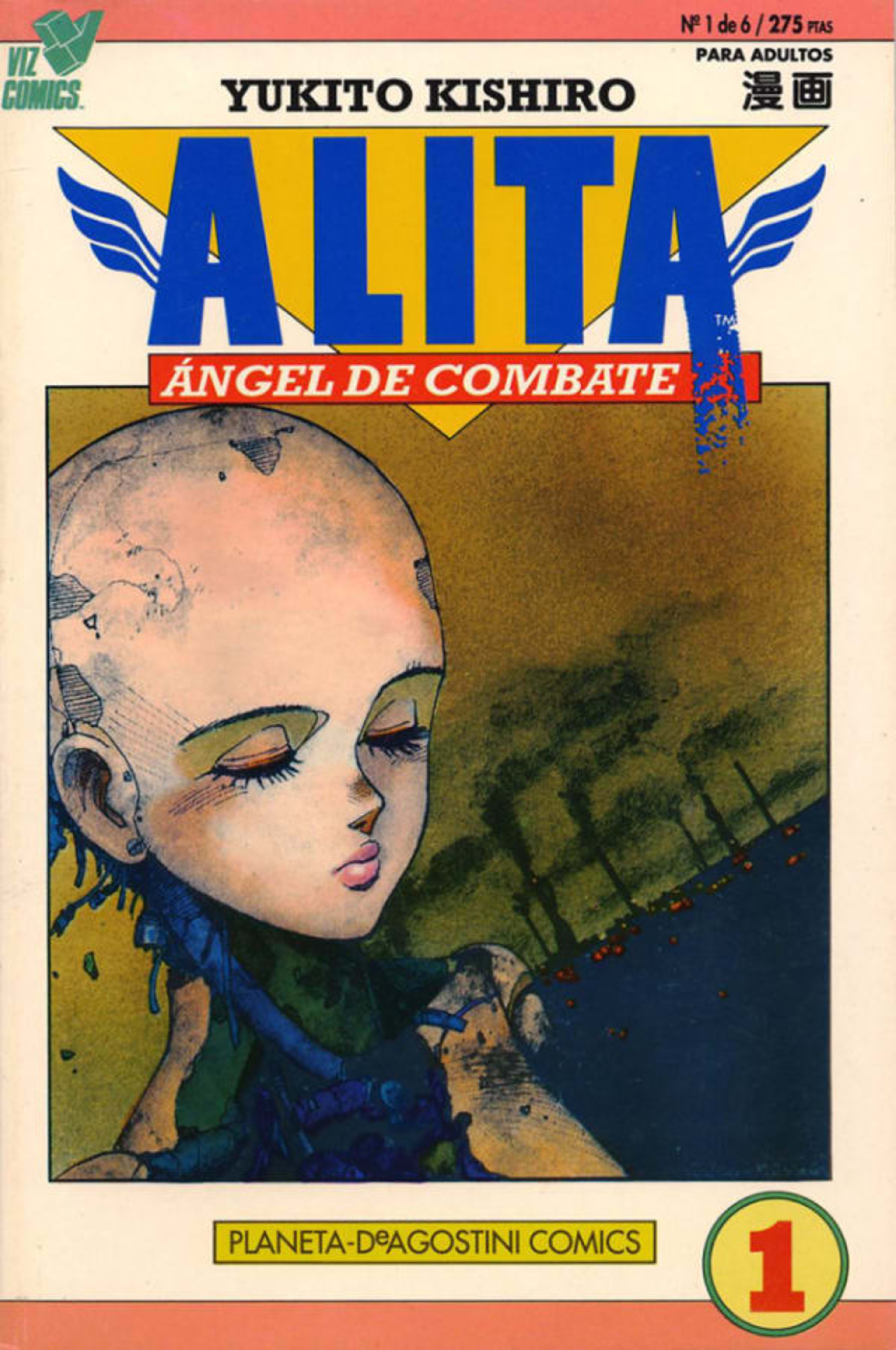 Alita, Ángel de Combate cover — © Planeta DeAgostini