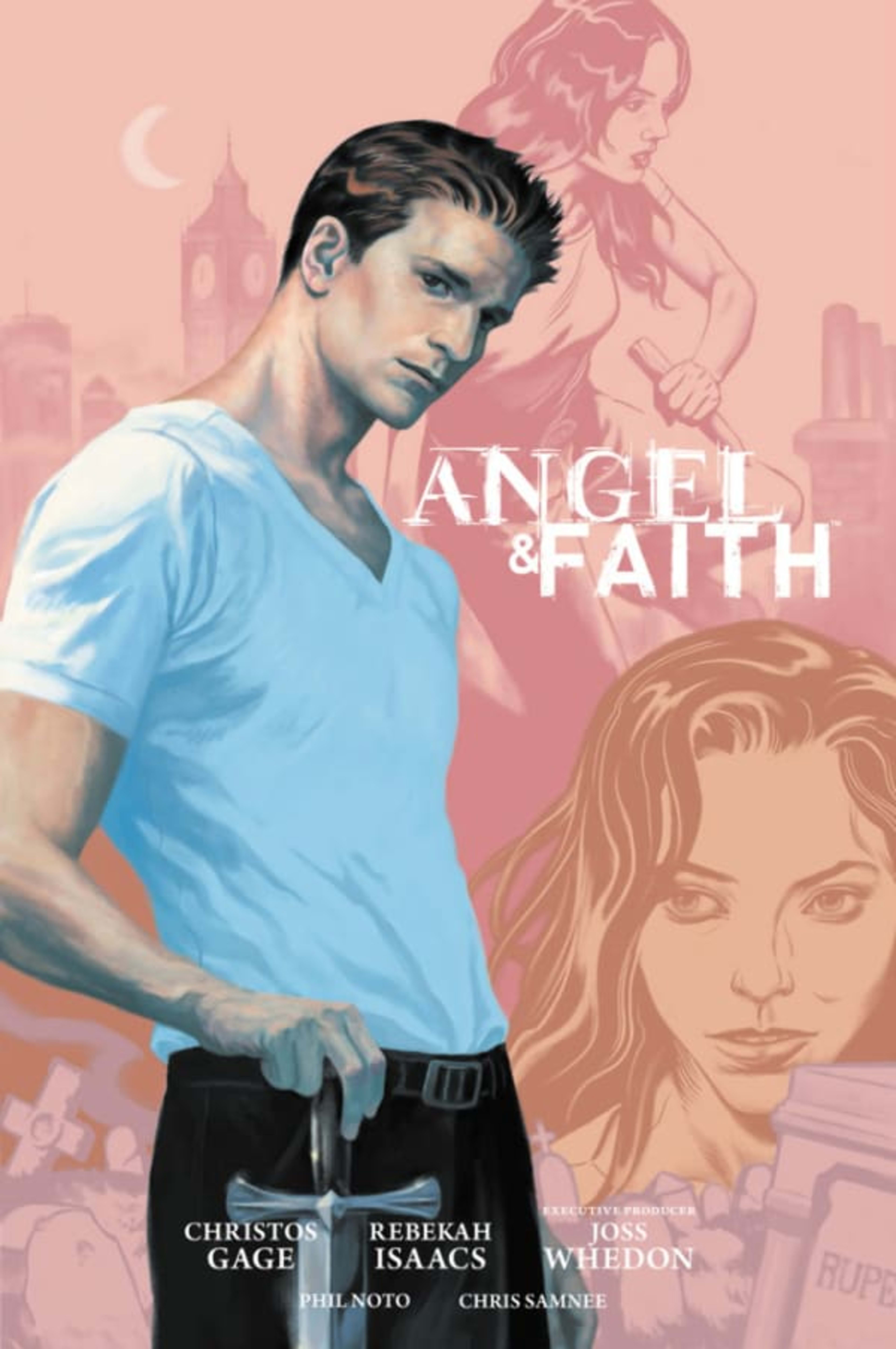 Angel & Faith: Season 9 Library Edition cover — © Dark Horse Comics