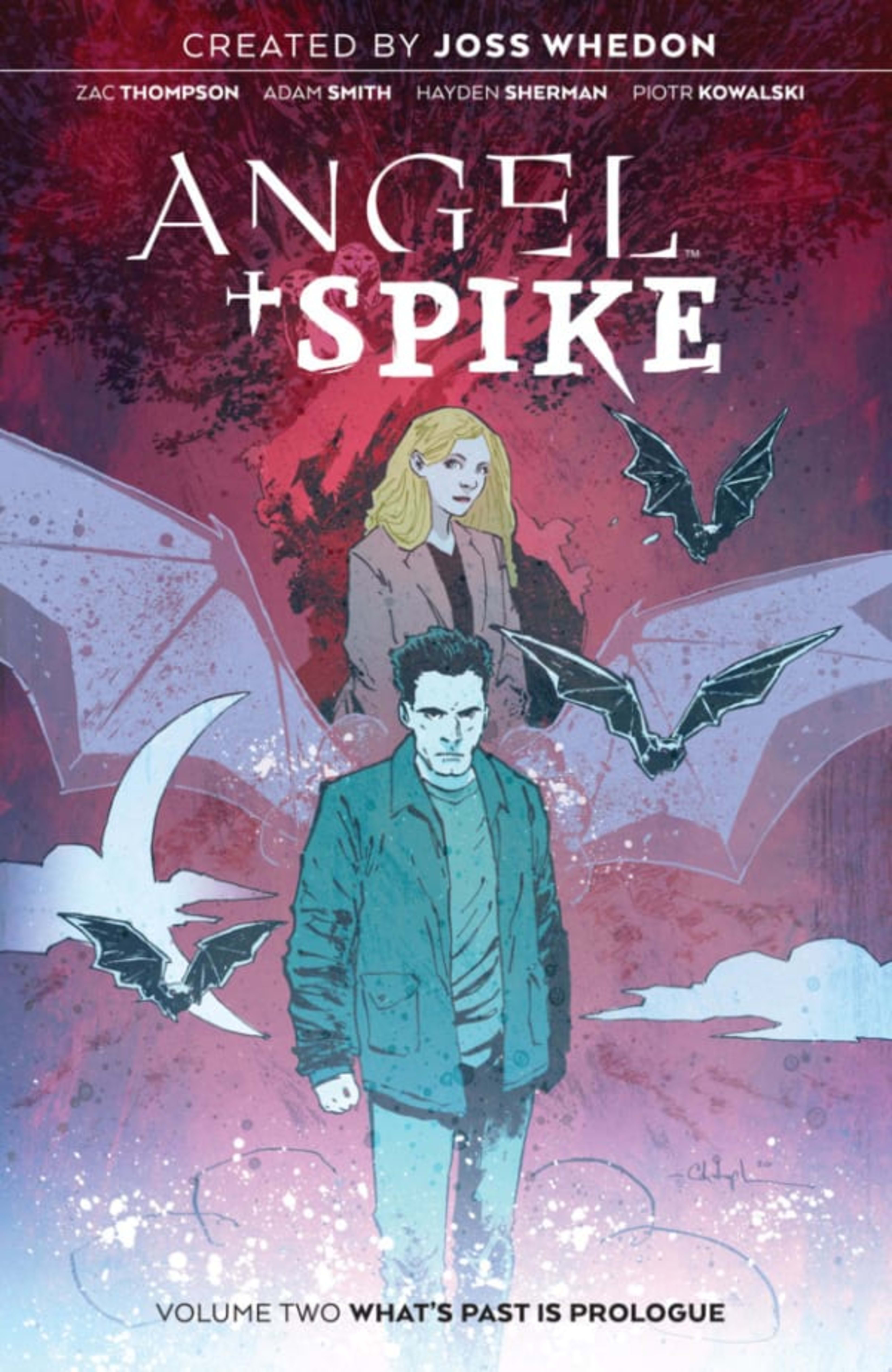 Angel + Spike: What's Past Is Prologue cover — © Boom! Studios