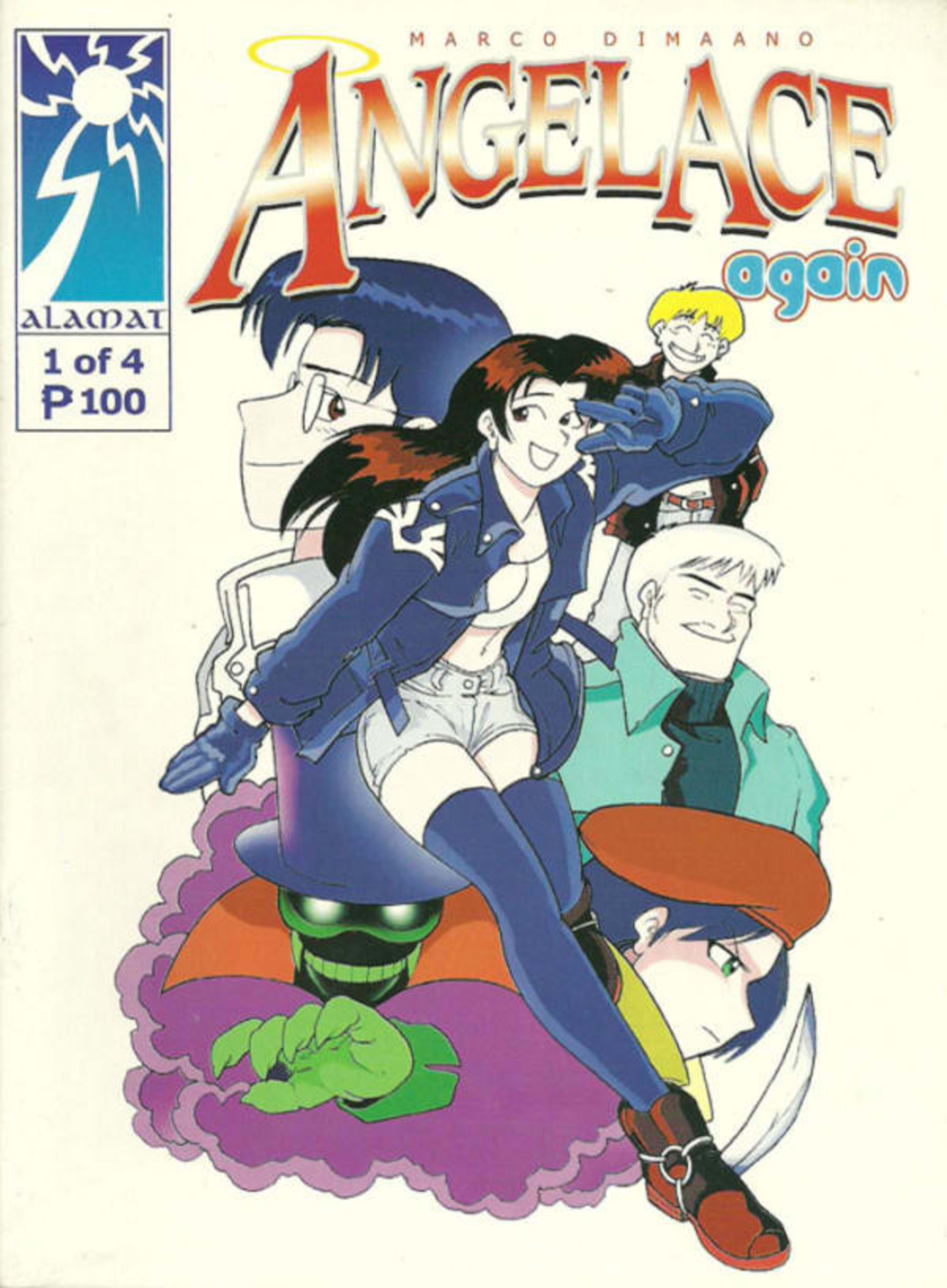 Angel Ace: Again cover — © Alamat Comics