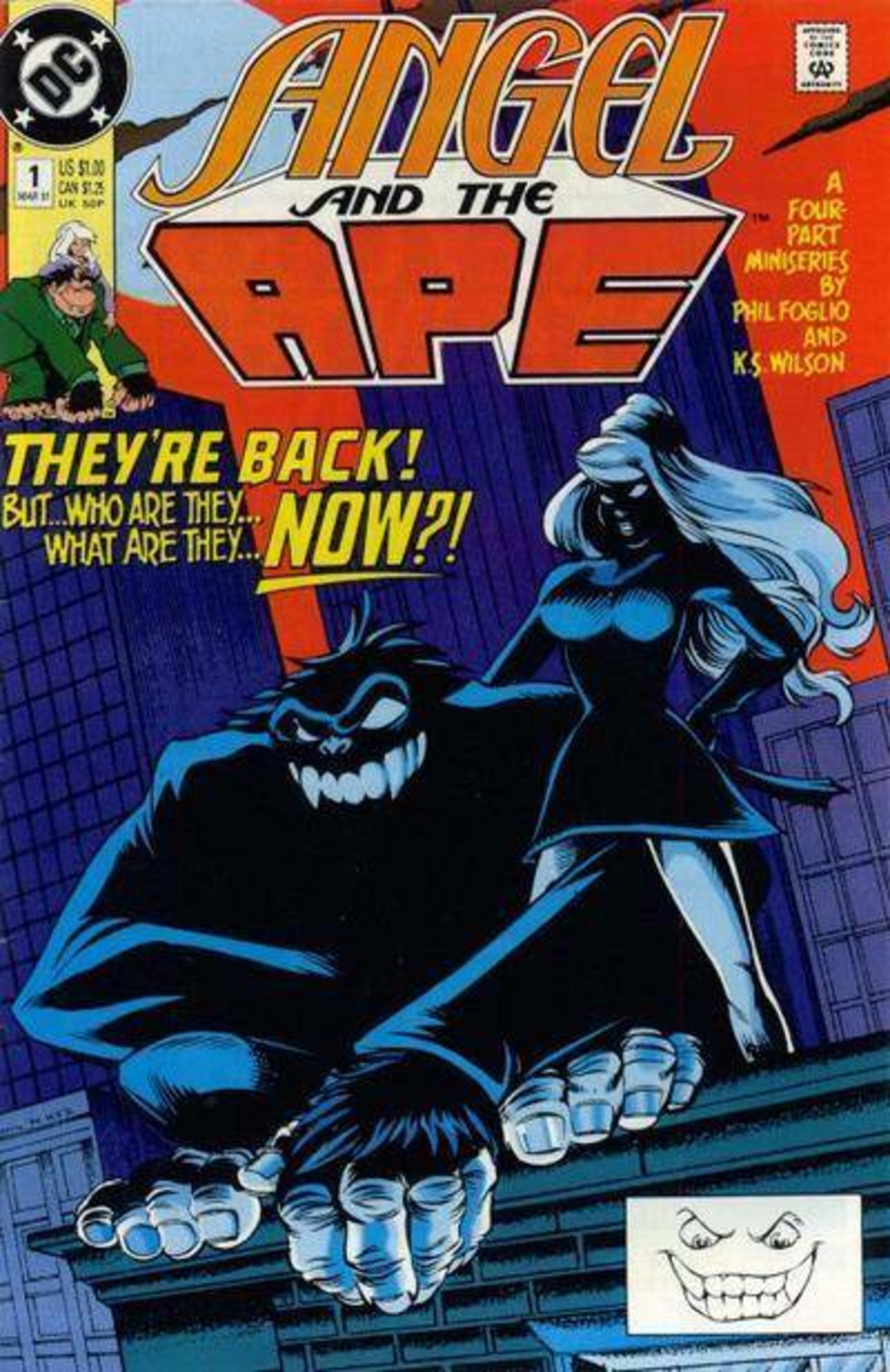 Angel and the Ape cover — © DC Comics