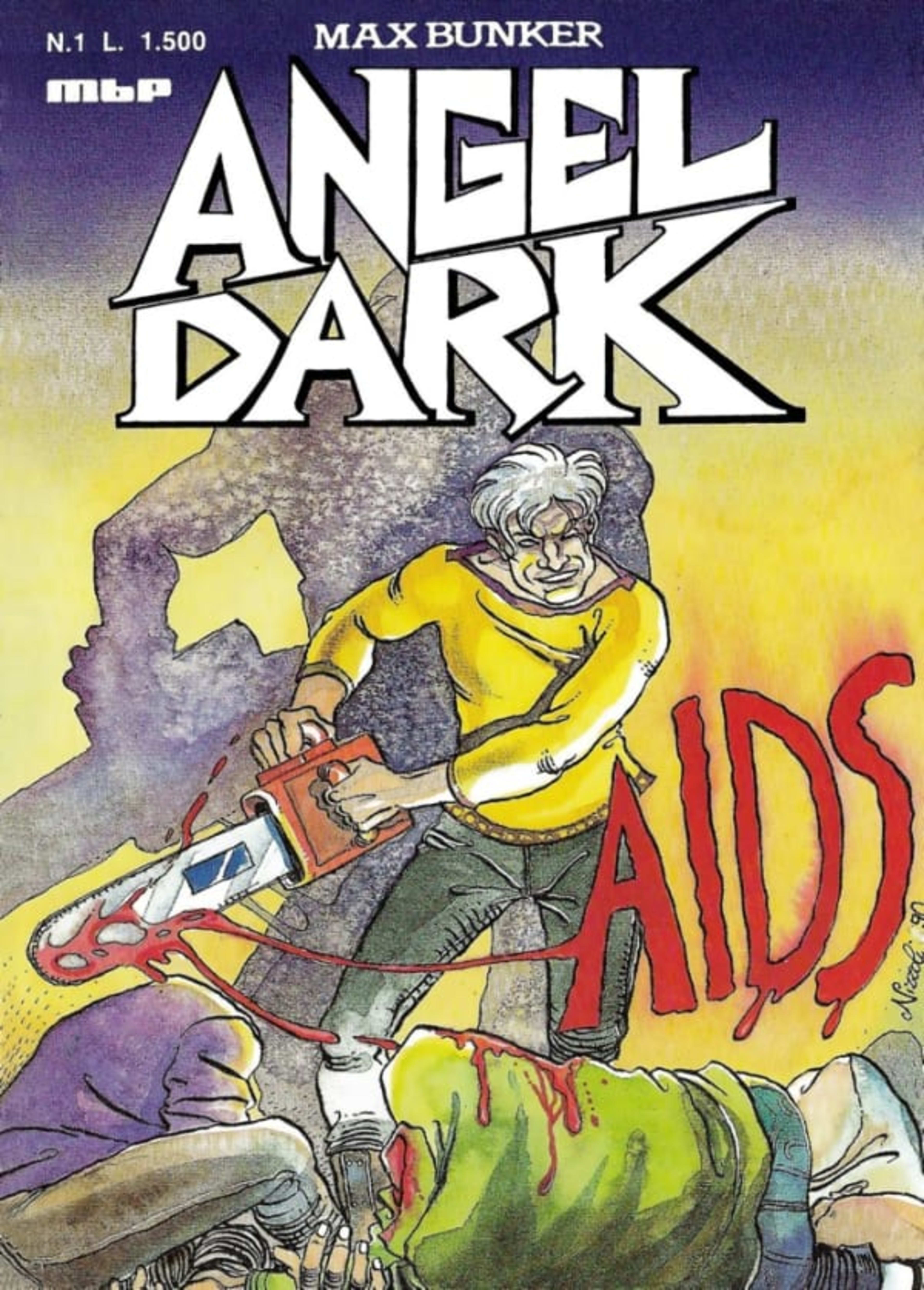 Angel Dark cover — © Max Bunker Press